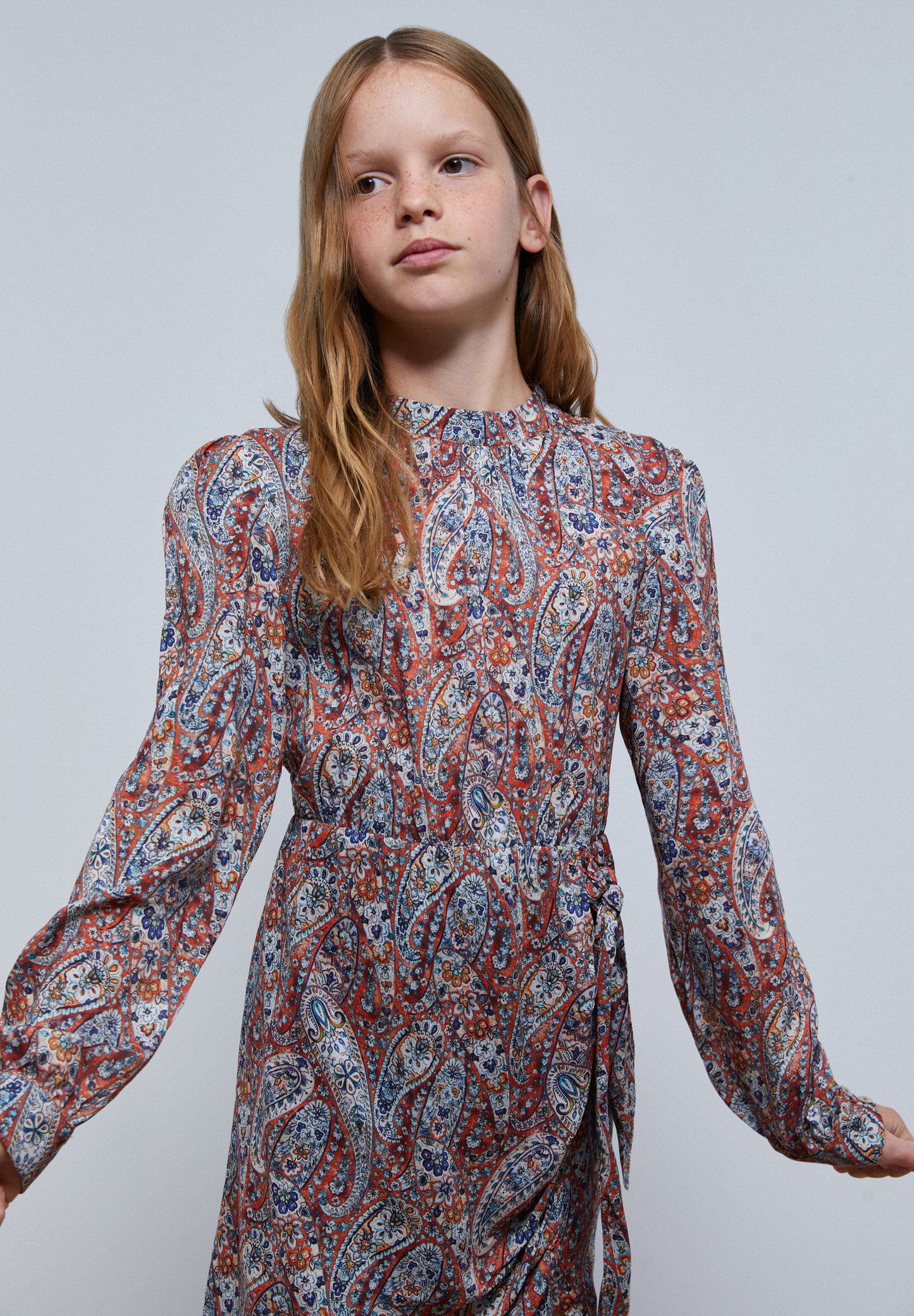 VESTIDO PAISLEY LAZADA