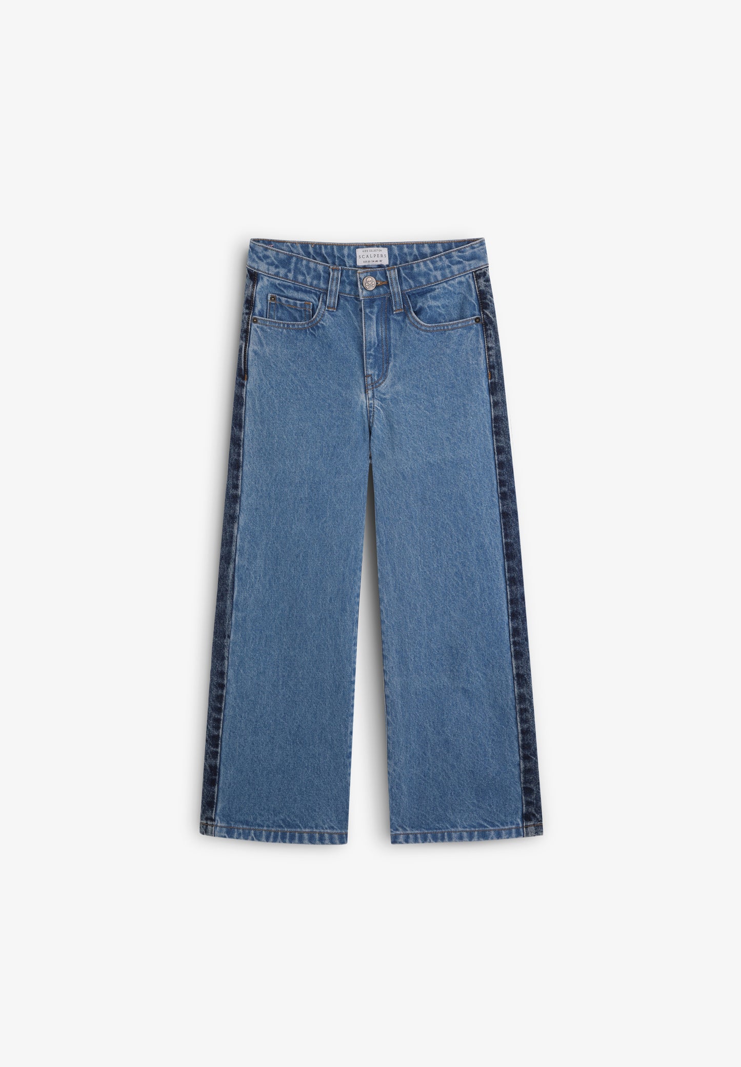 JEANS CULOTTE BICOLOR