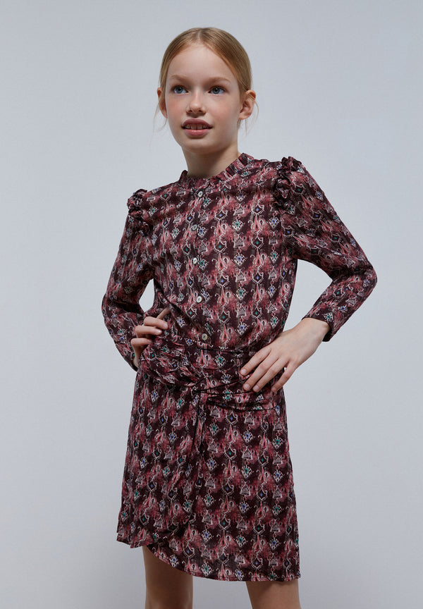 BLUSA PRINT VOLANTE