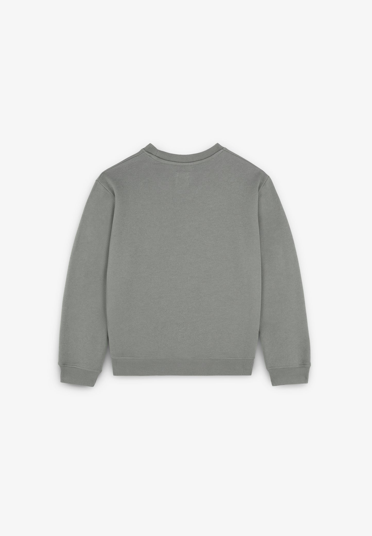 SUDADERA PRINT Y BORDADOS