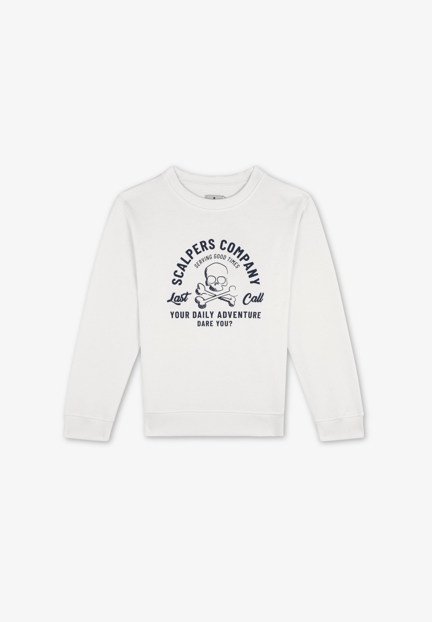 SUDADERA PRINT Y BORDADOS