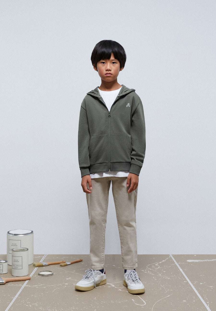 SUDADERA CAPUCHA PRINT TRASERO
