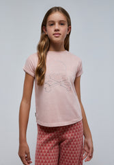 CAMISETA CALAVERA CRISTALES