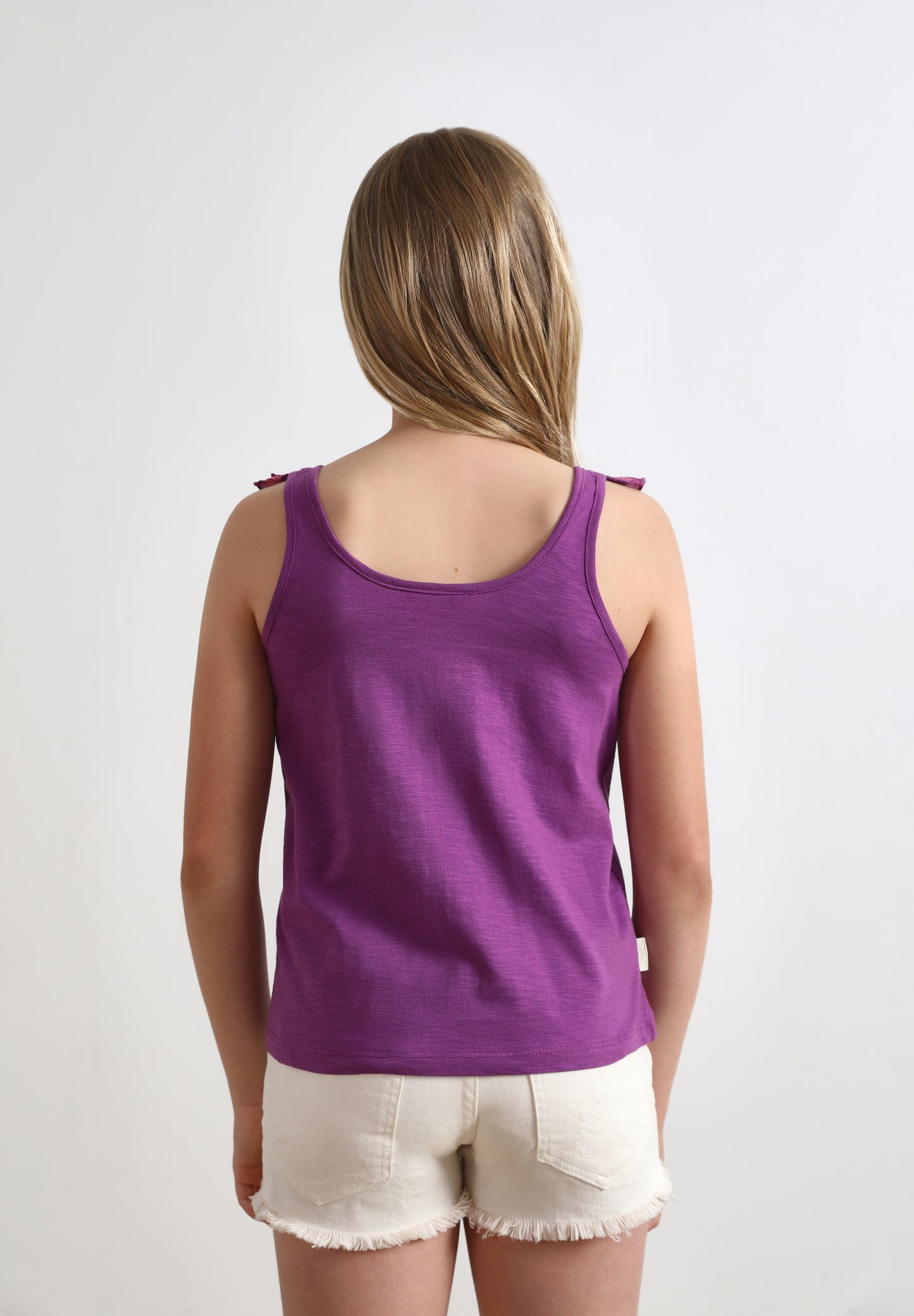 TOP VOLANTE BORDADOS