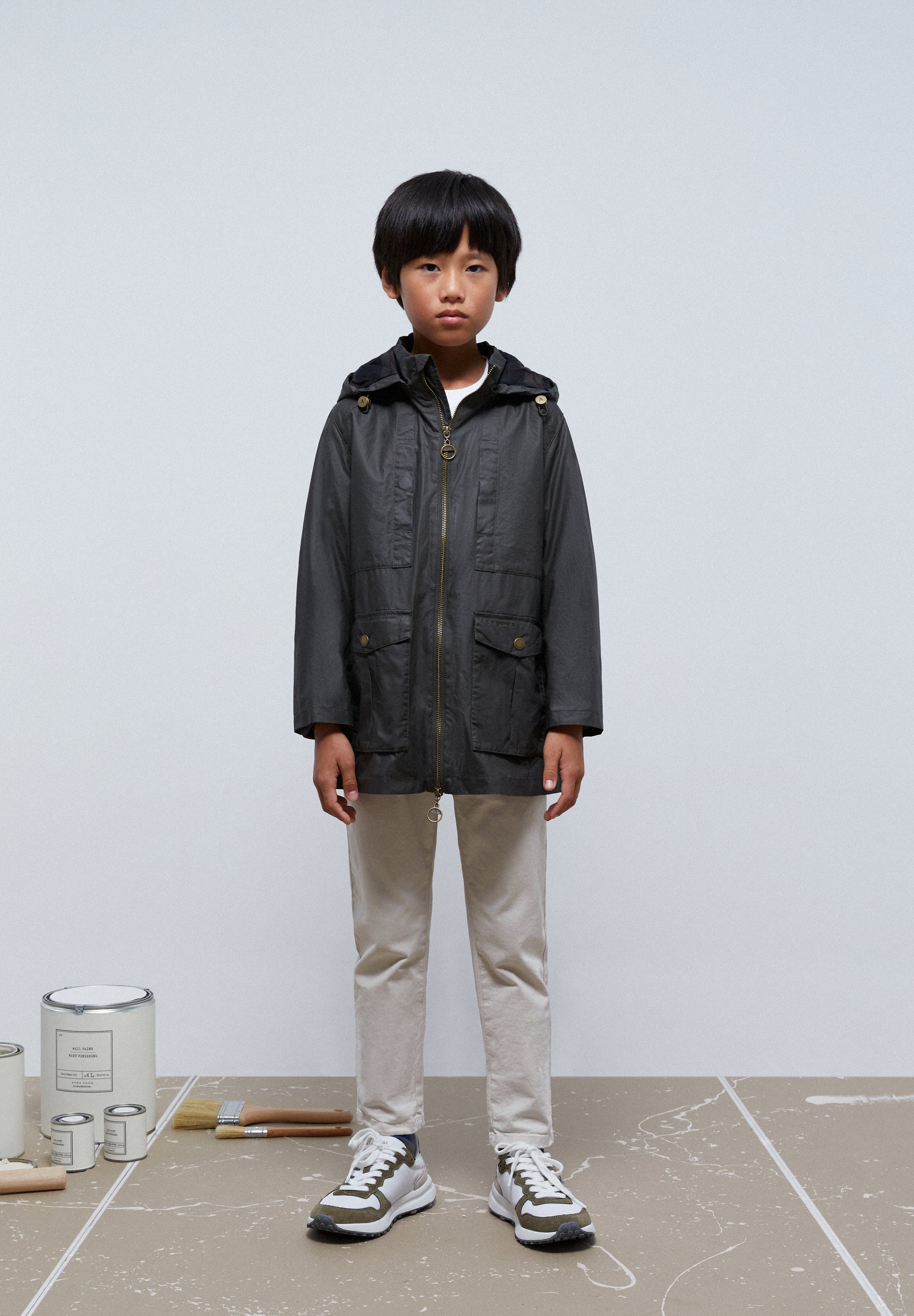 PARKA ENCERADA CAPUCHA