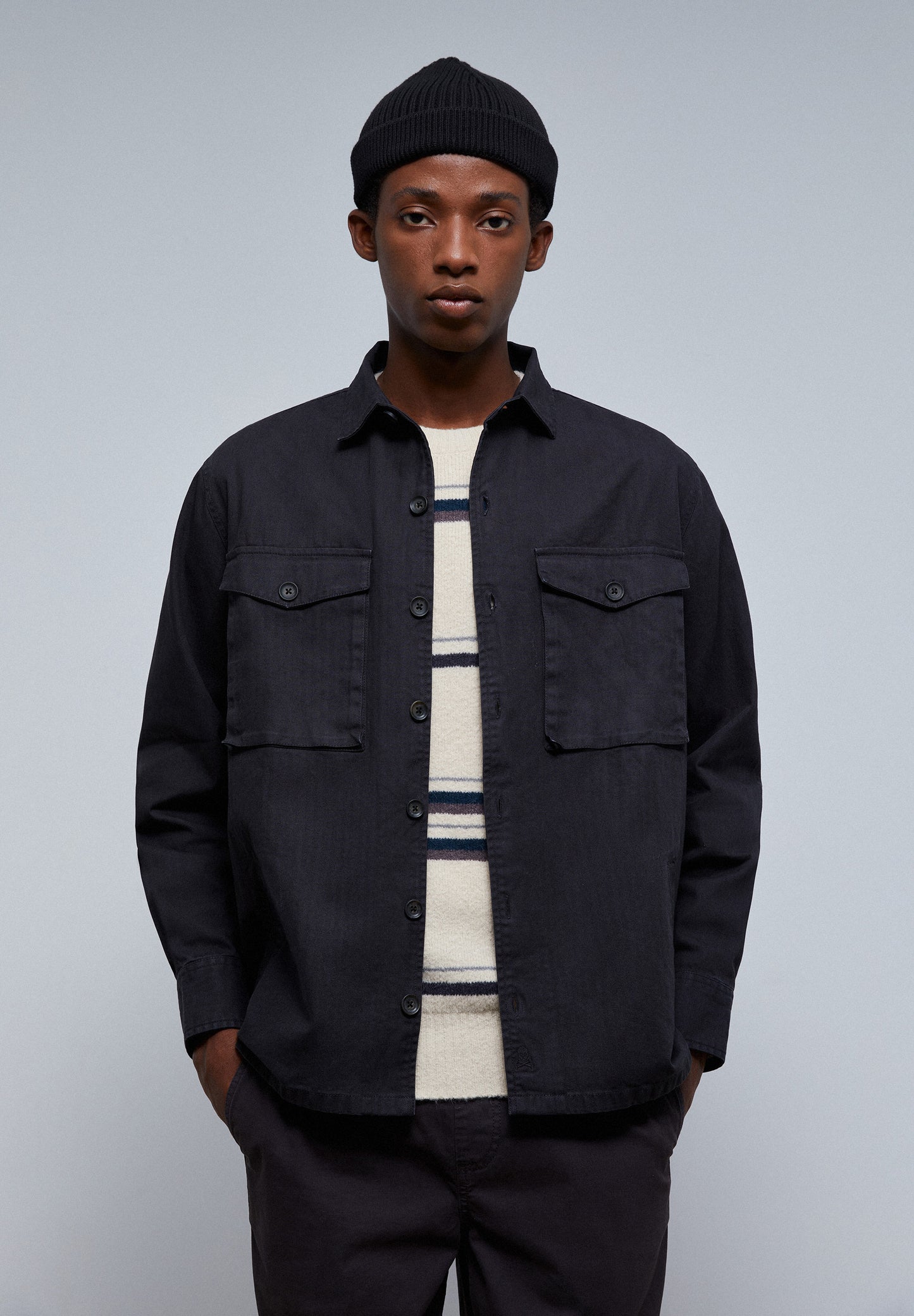 SOBRECAMISA BOLSILLOS