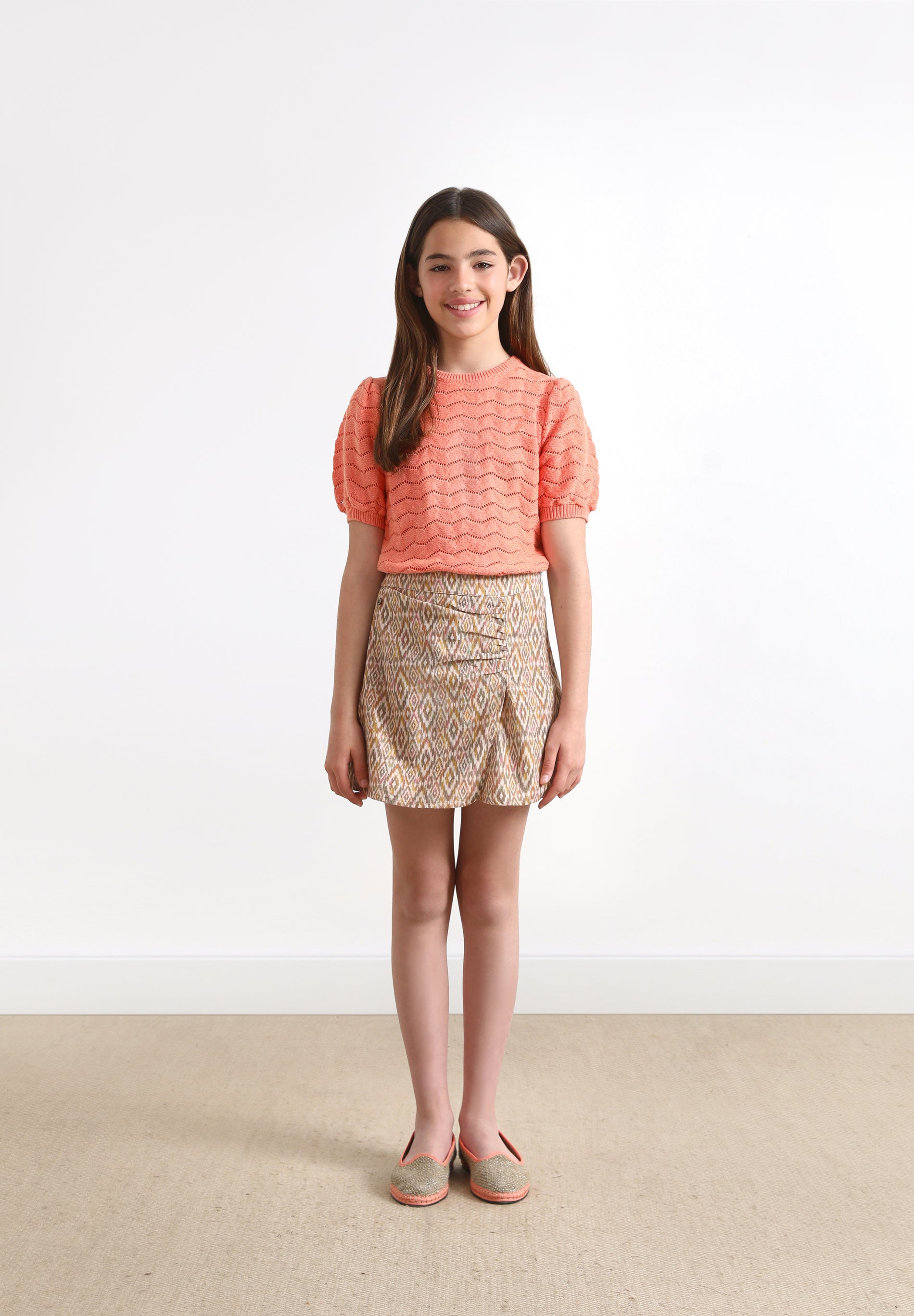 FALDA MINI PRINT ÉTNICO