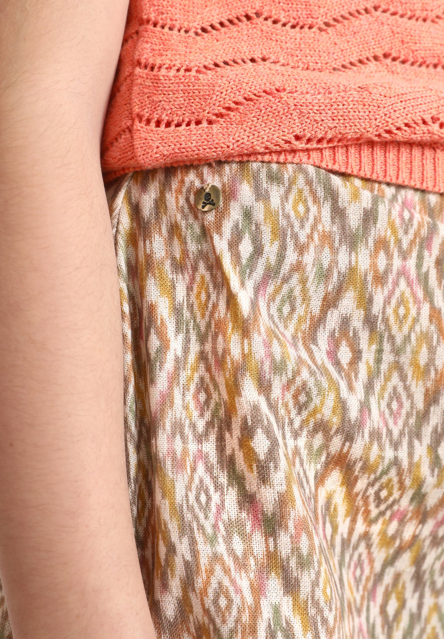 FALDA MINI PRINT ÉTNICO