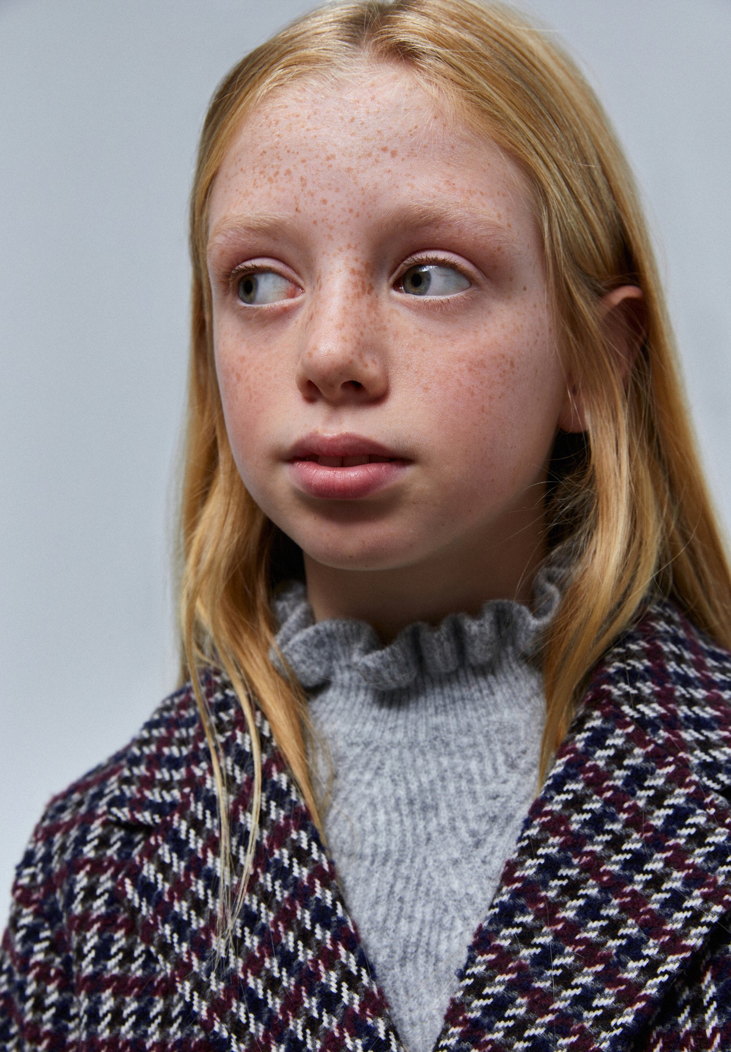 ABRIGO CRUZADO CUADROS