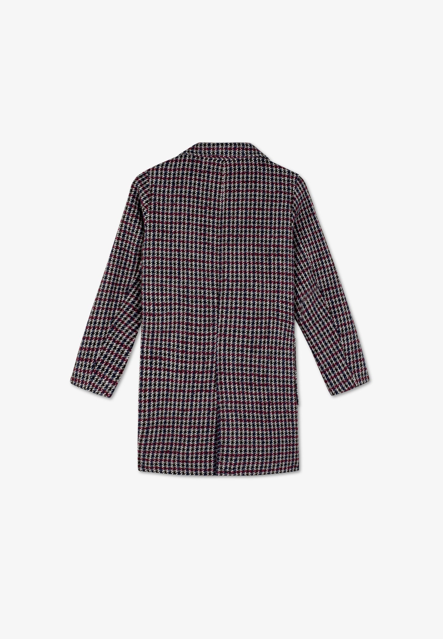 ABRIGO CRUZADO CUADROS