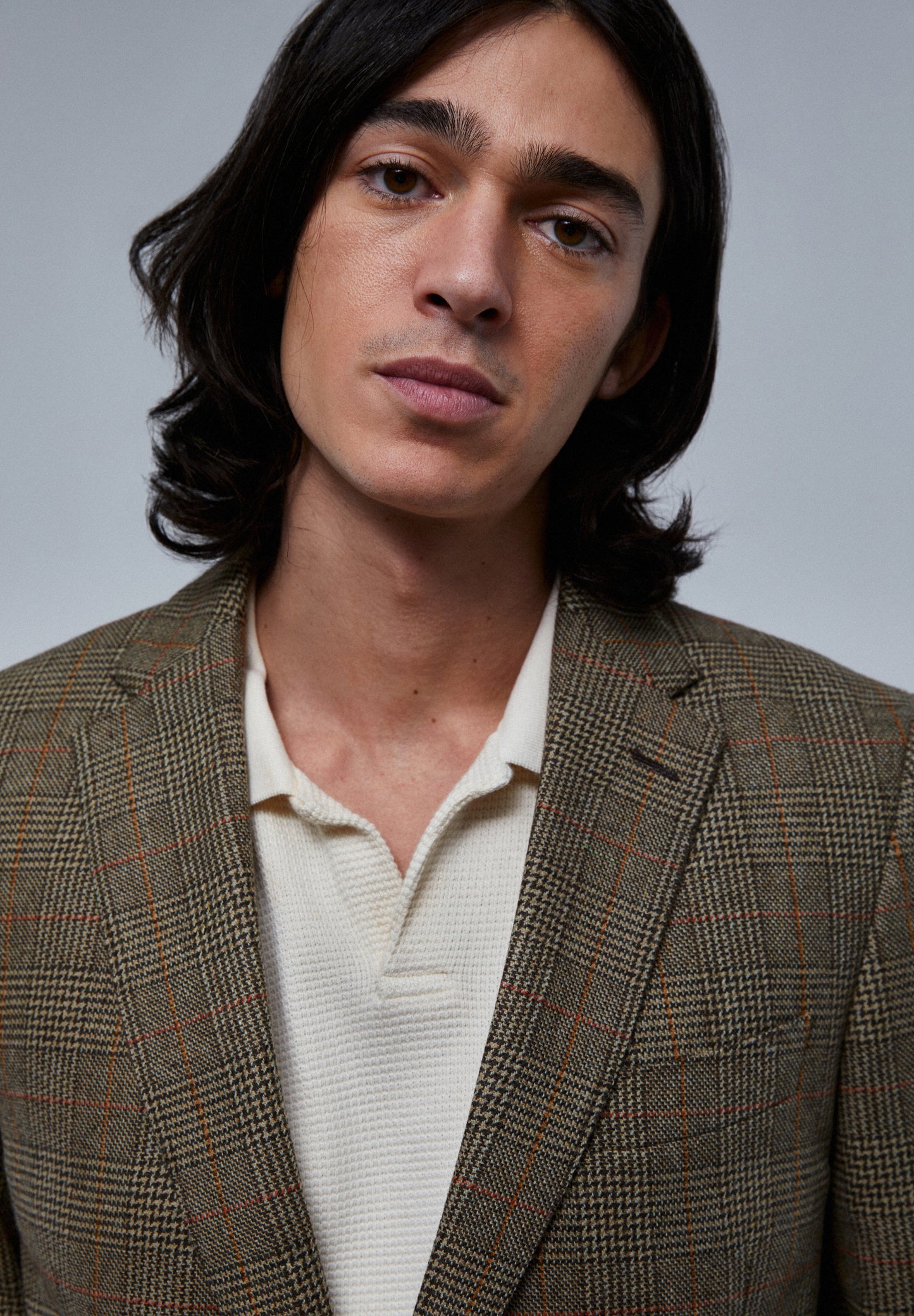 AMERICANA CUADROS BOLSILLOS