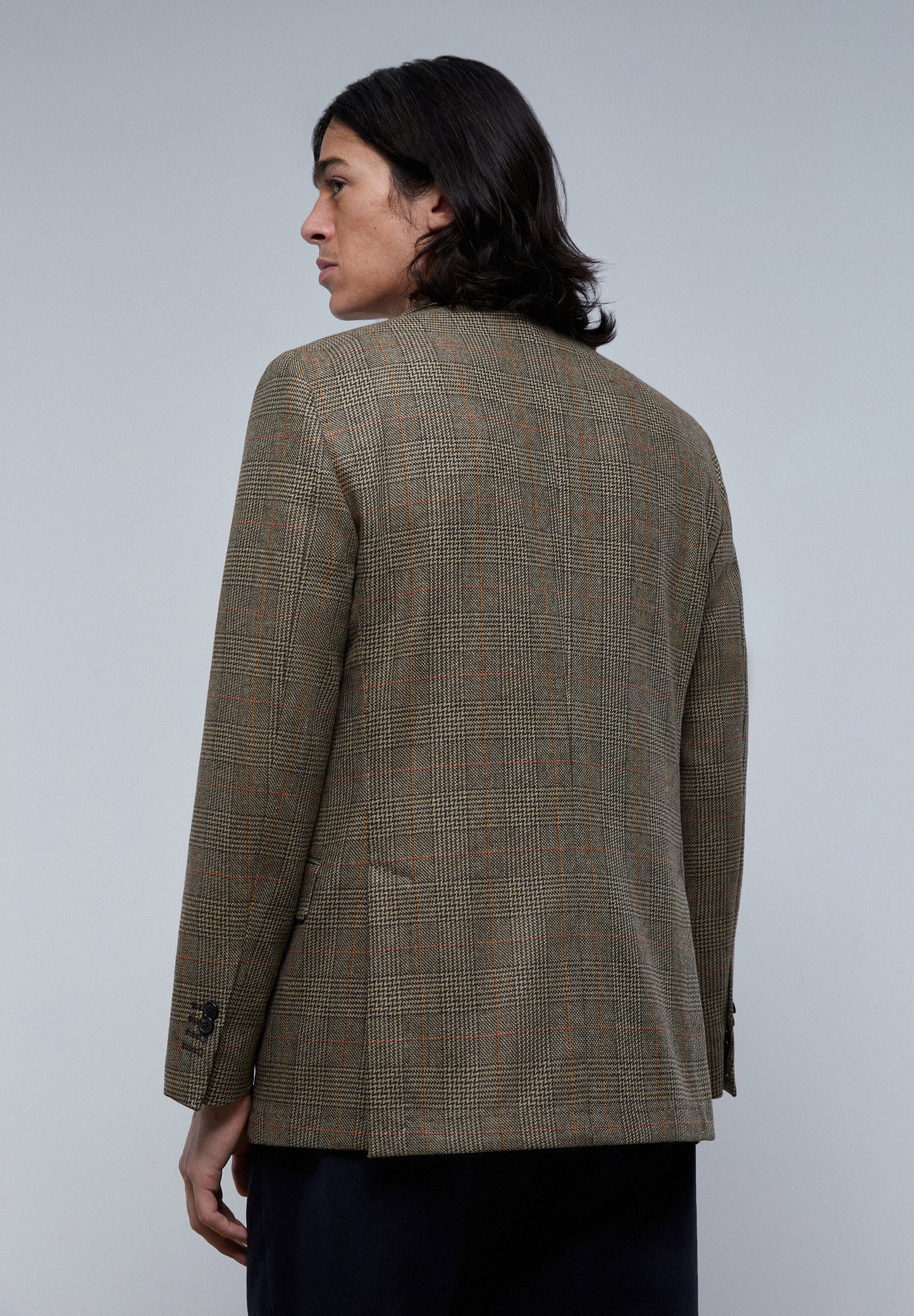 AMERICANA CUADROS BOLSILLOS