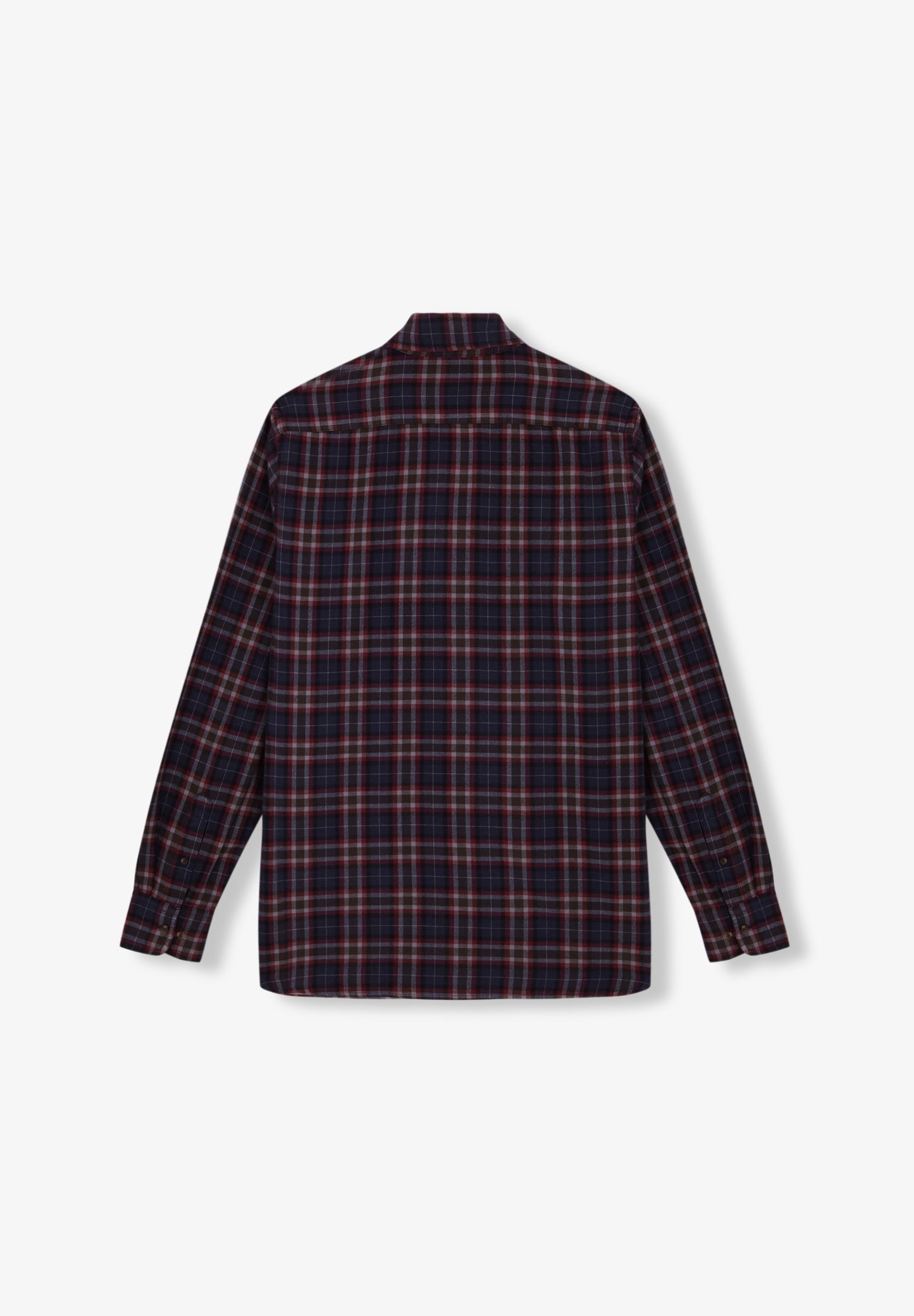 CAMISA CUADROS TARTÁN CALAVERA