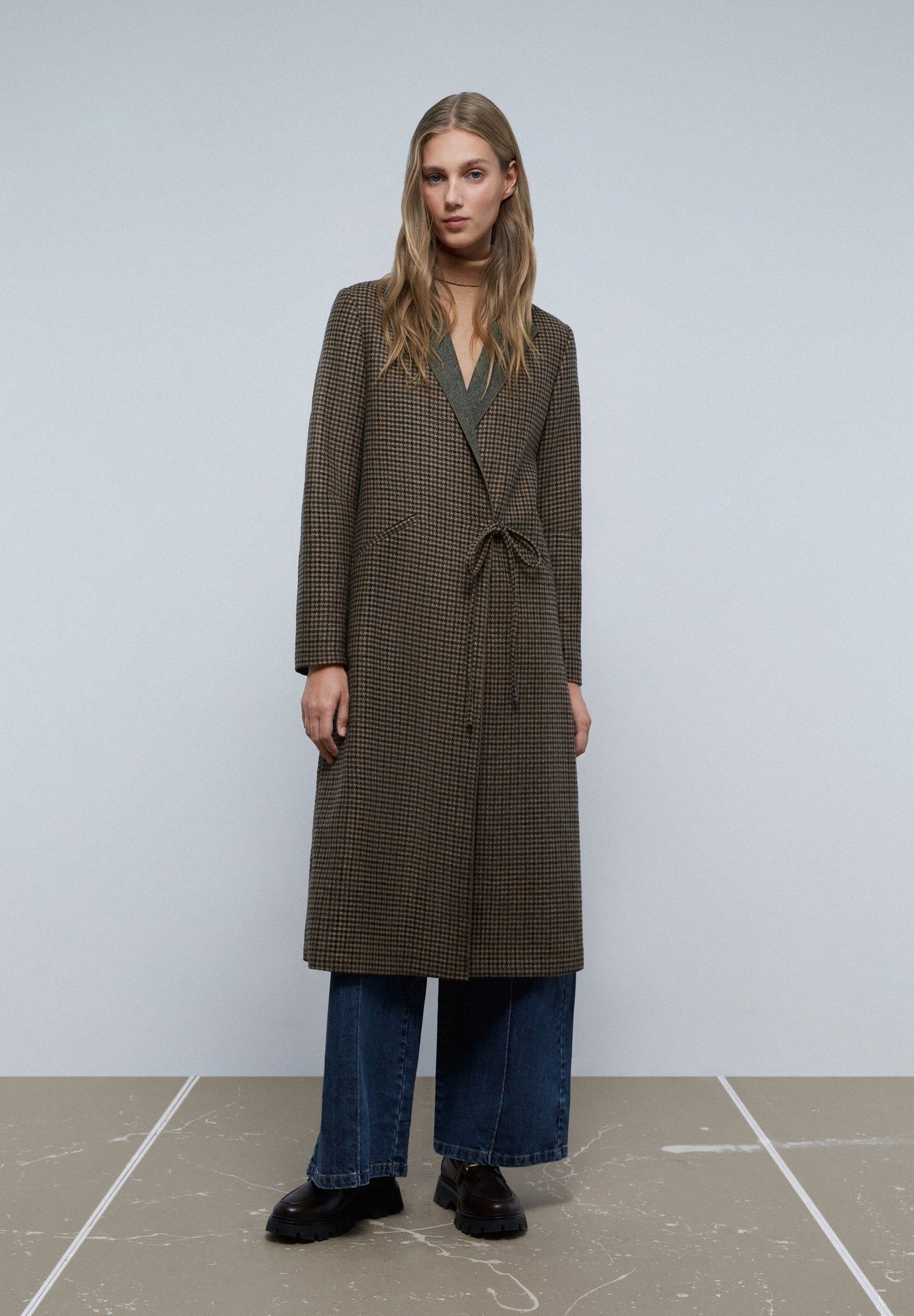 ABRIGO PAÑO CRUZADO