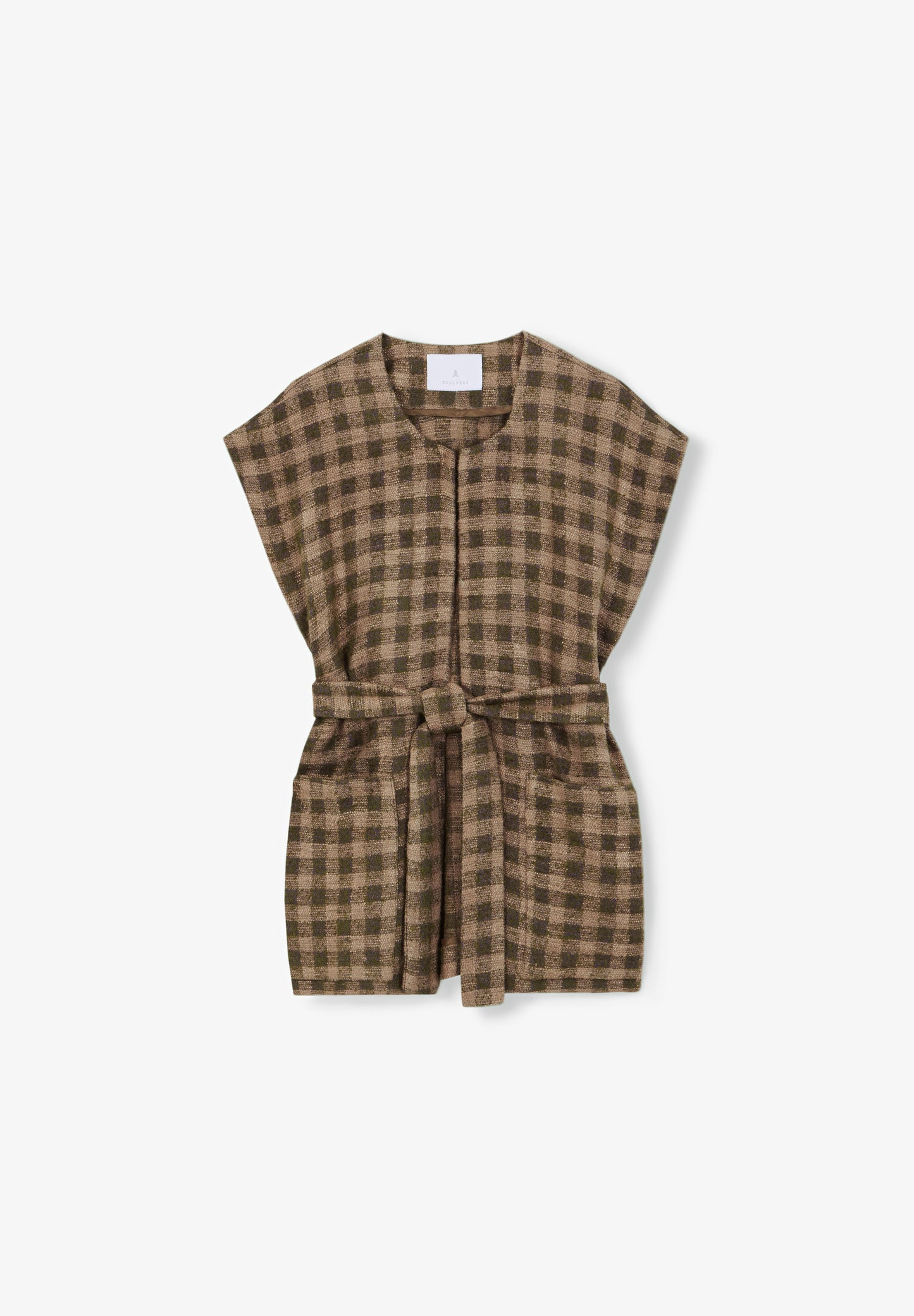 CHALECO CUADROS LAZADA