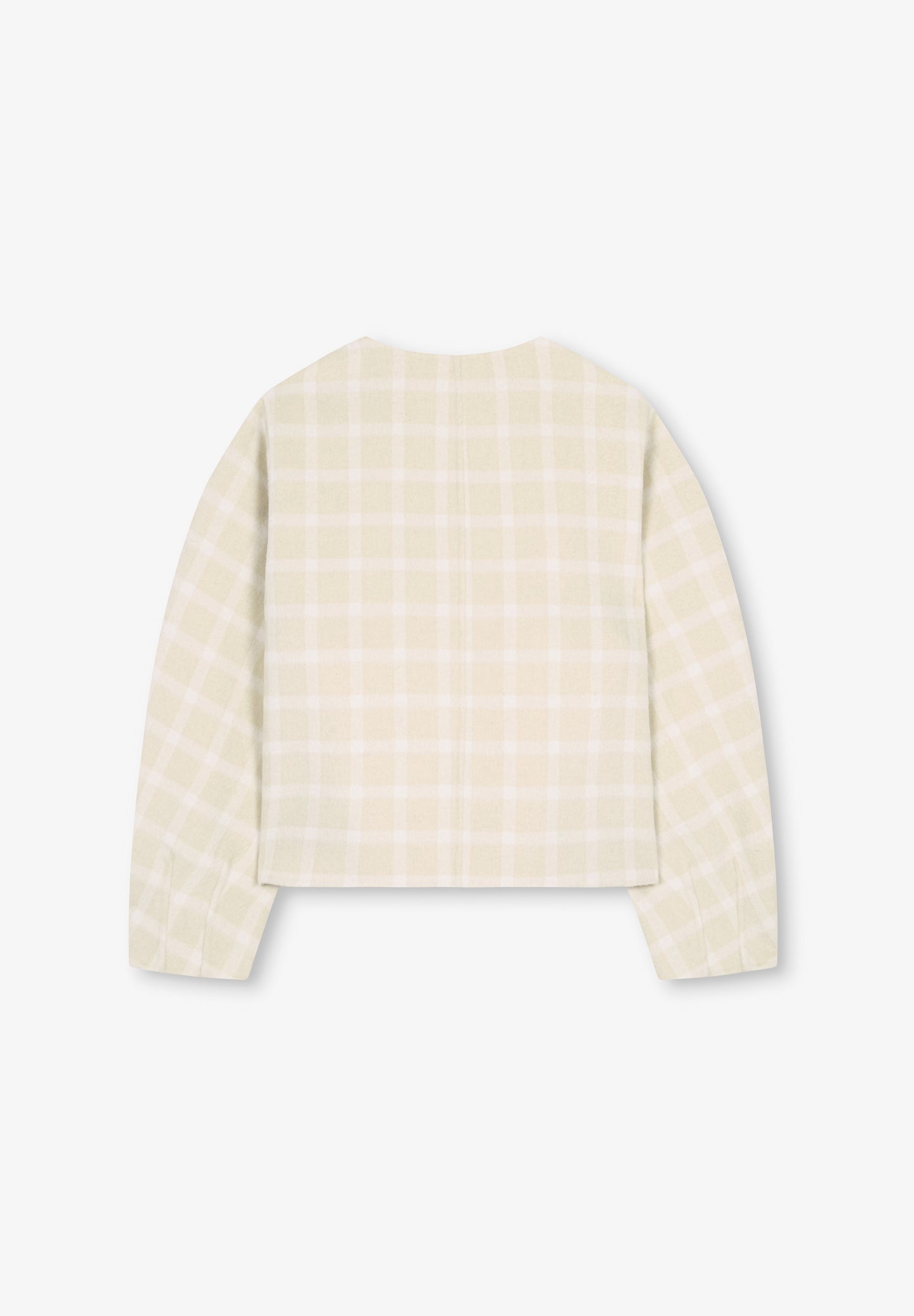 CHAQUETA LANA CUADROS REVERSIBLE