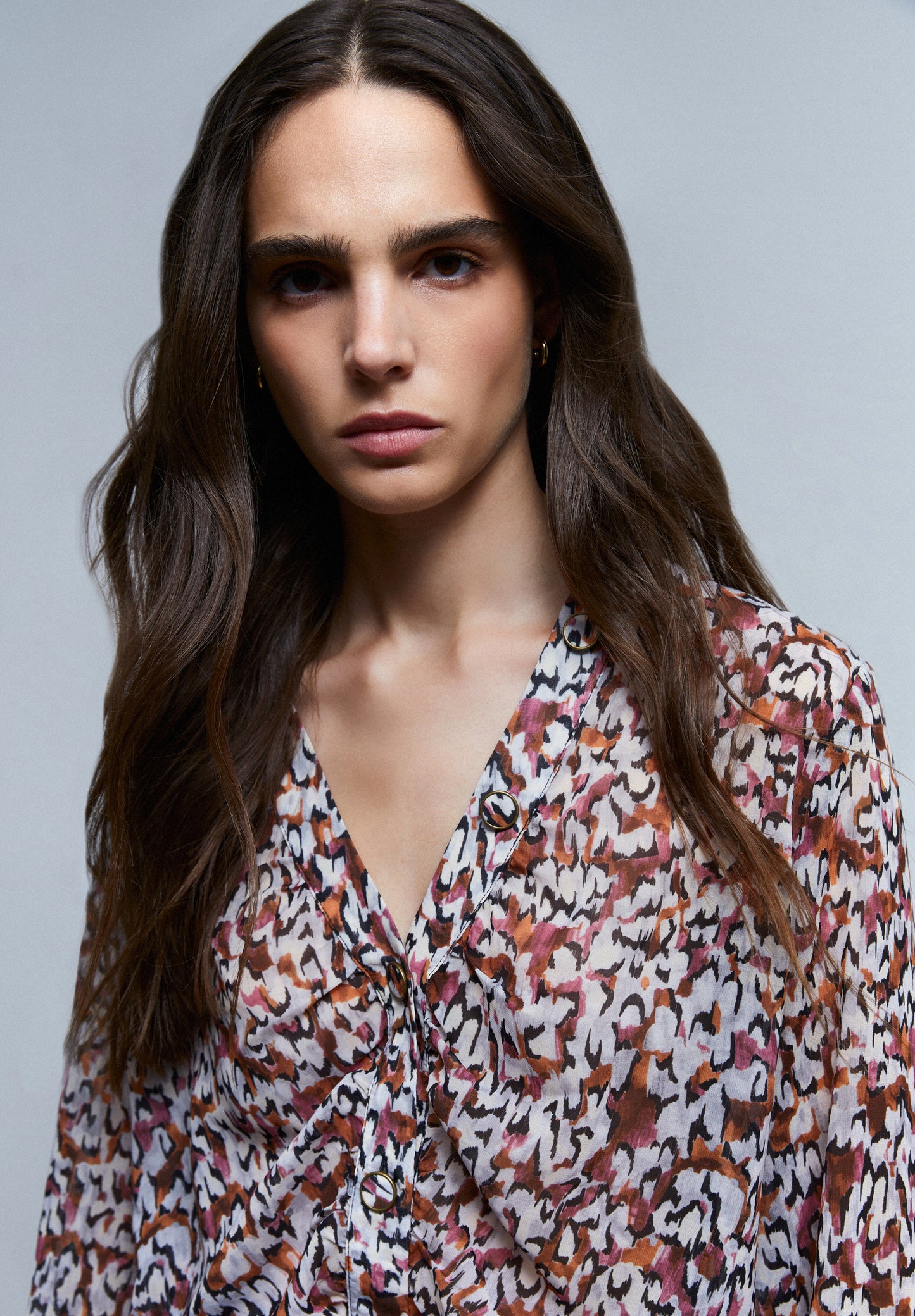 BLUSA PRINT DRAPEADA