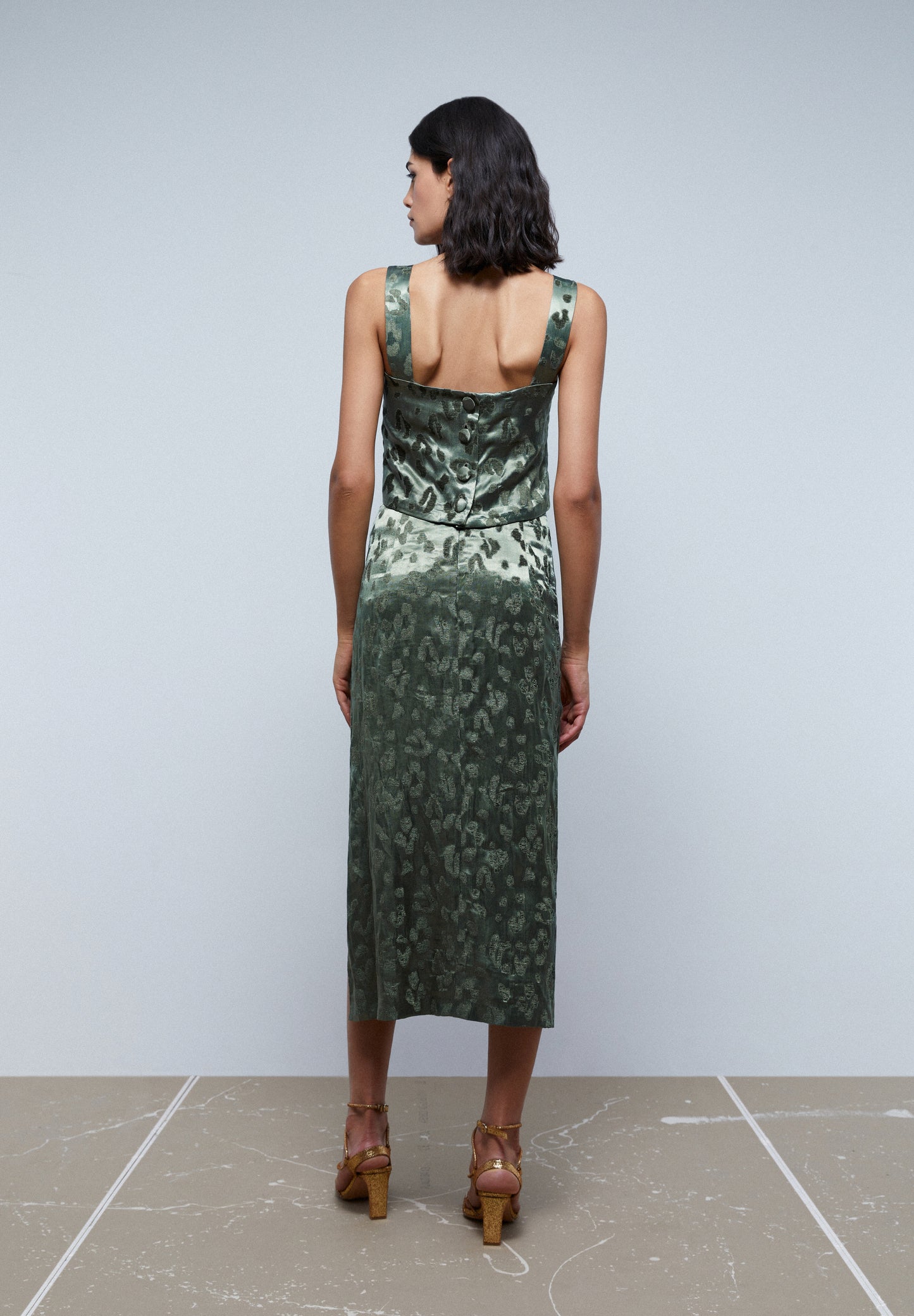 FALDA ANIMAL PRINT ABERTURA