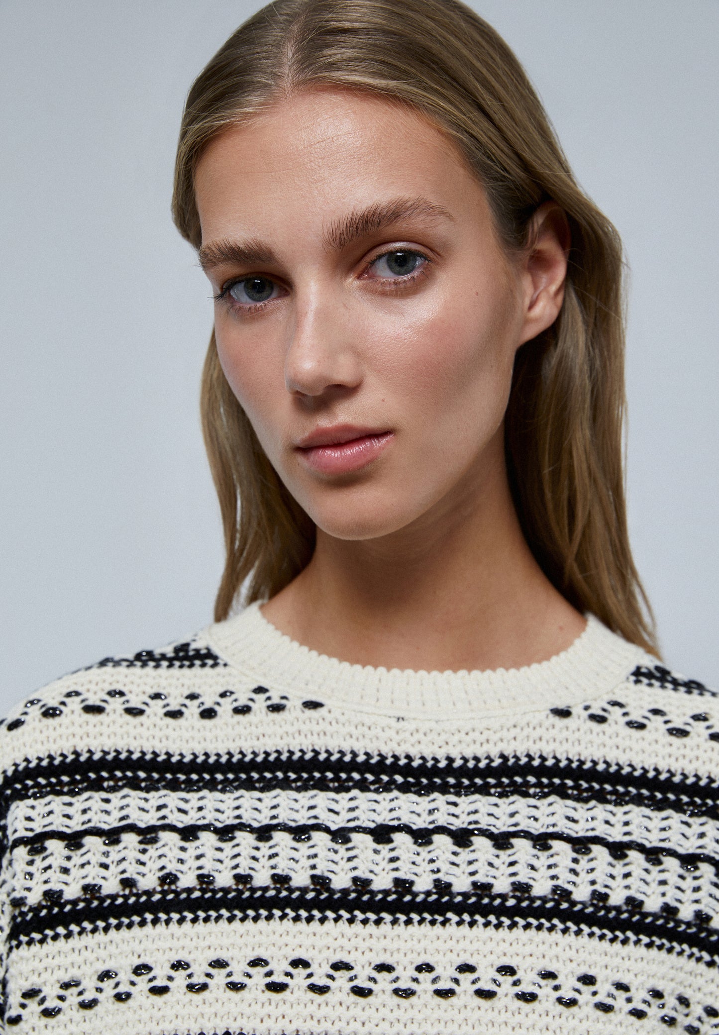 JERSEY CROCHET RAYAS