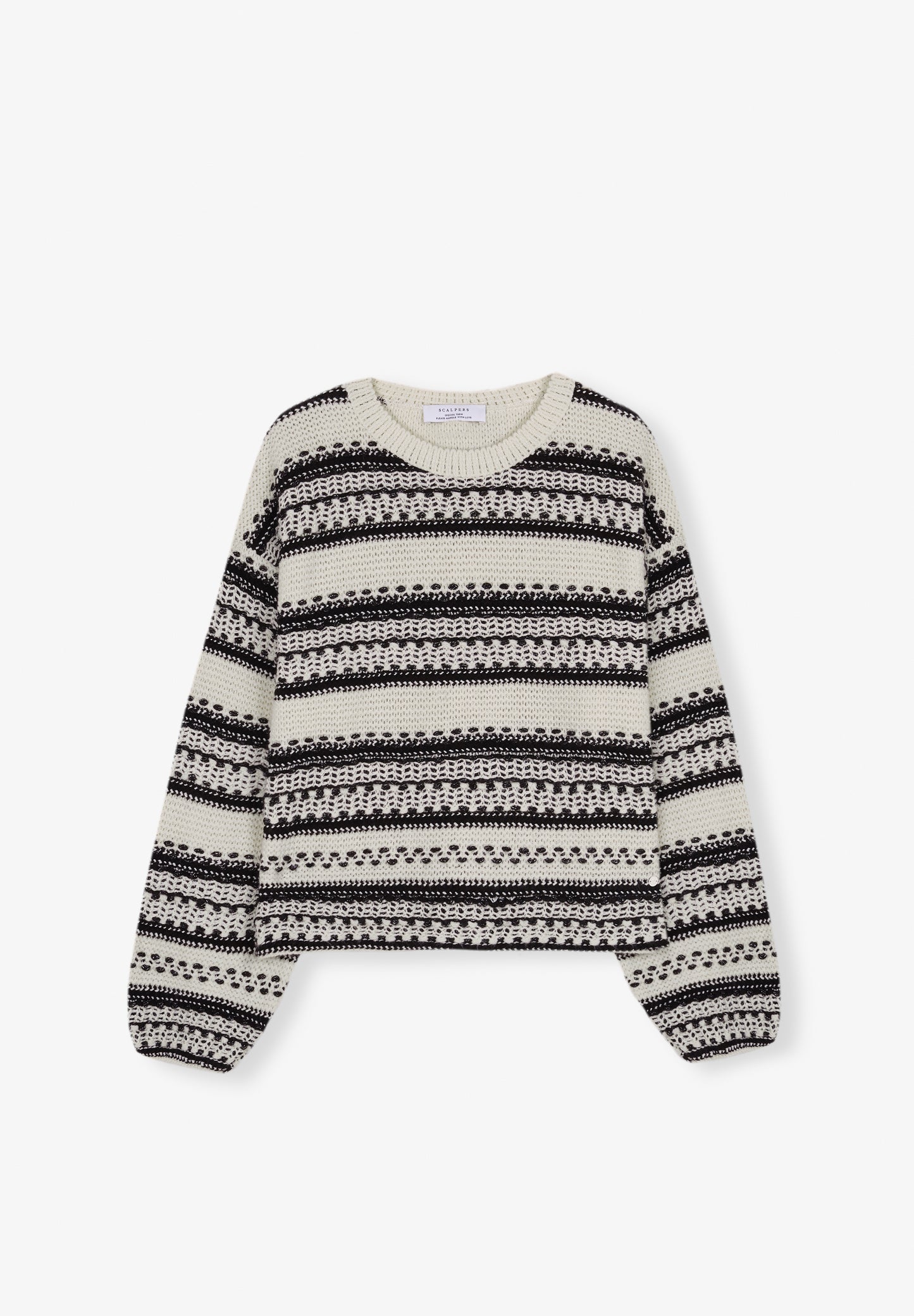 JERSEY CROCHET RAYAS