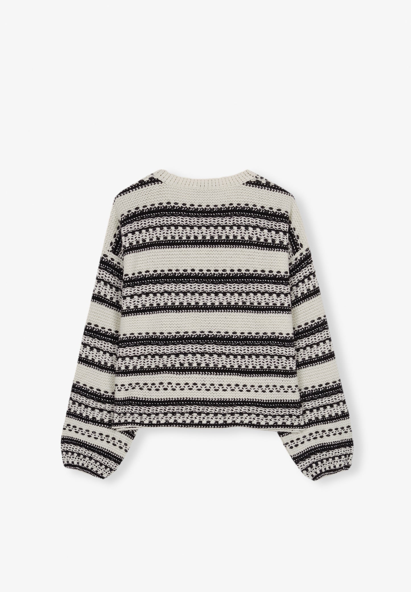 JERSEY CROCHET RAYAS