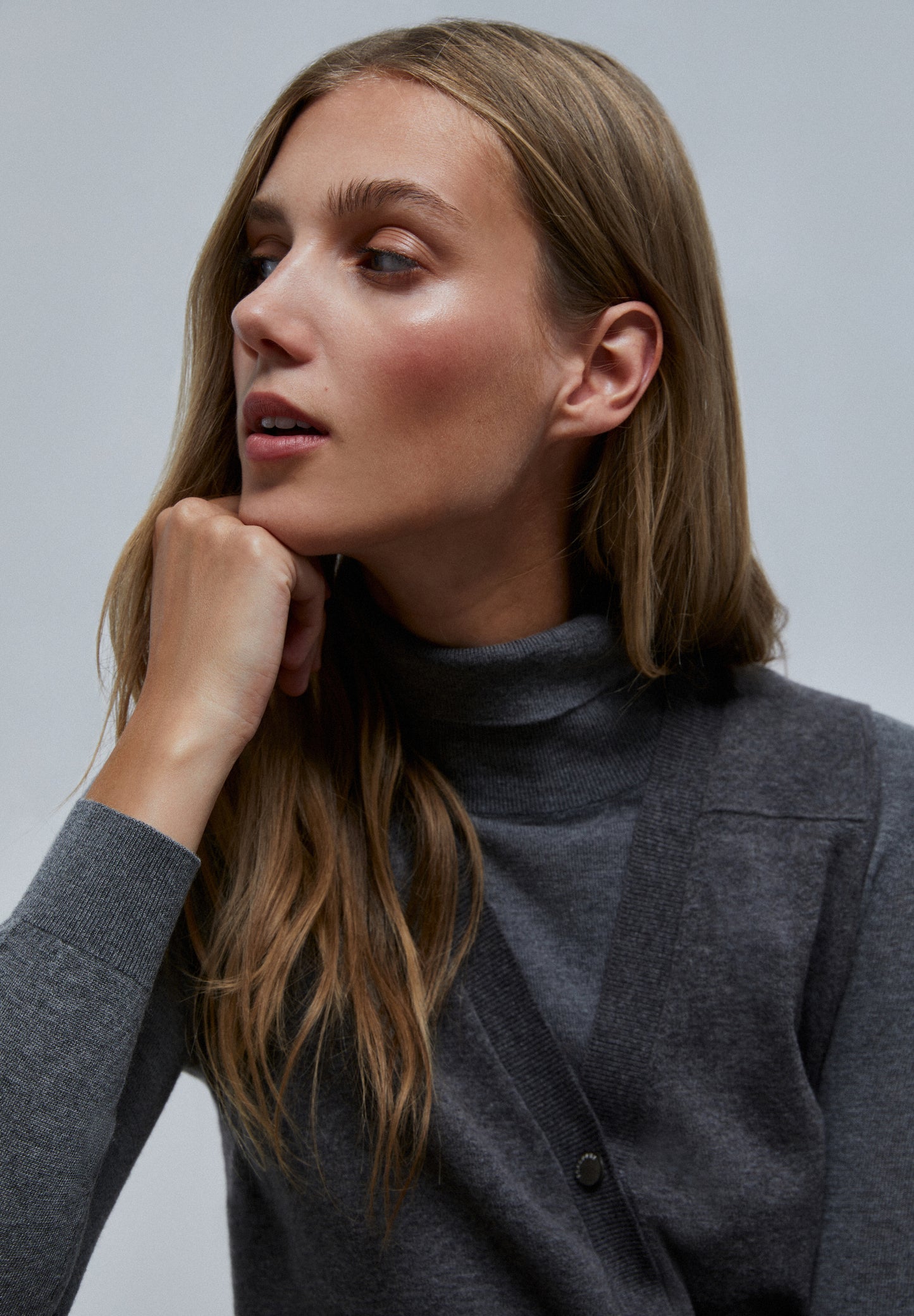 CHALECO PUNTO BOTONES