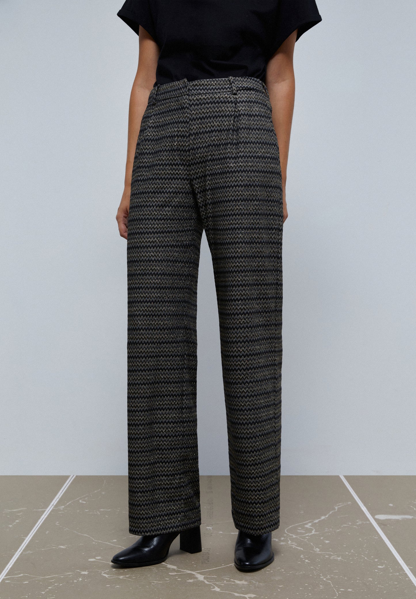 PANTALÓN ZIGZAG LUREX