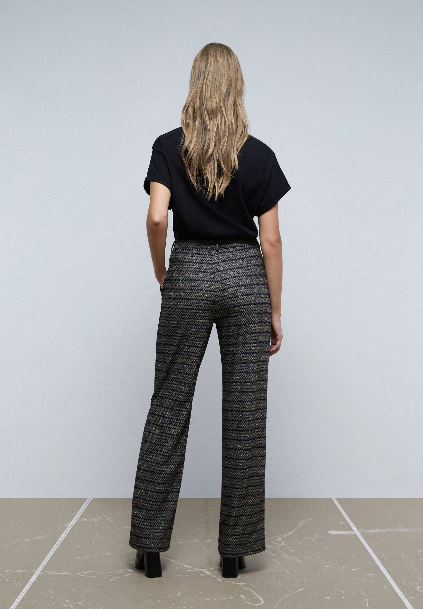 PANTALÓN ZIGZAG LUREX