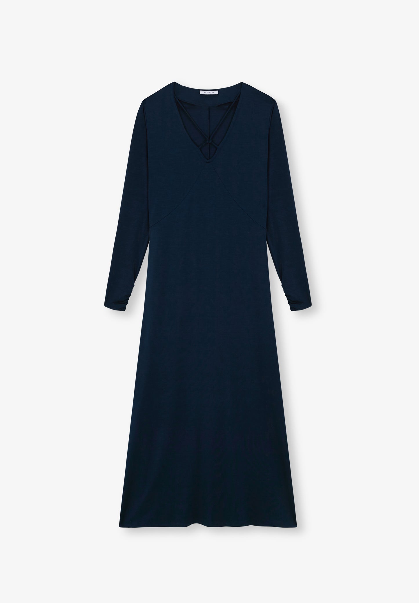 VESTIDO DETALLE ESCOTE