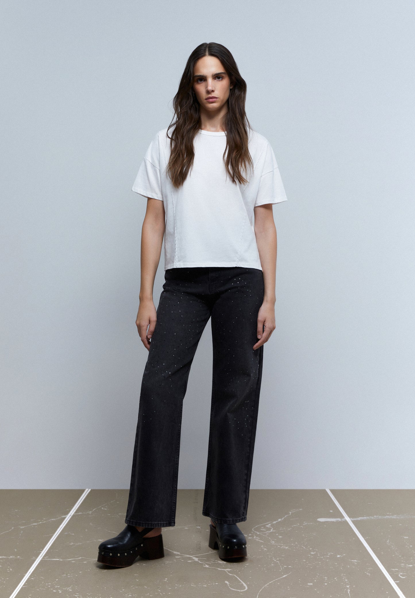 CAMISETA COSTURA CALAVERA TRASERA