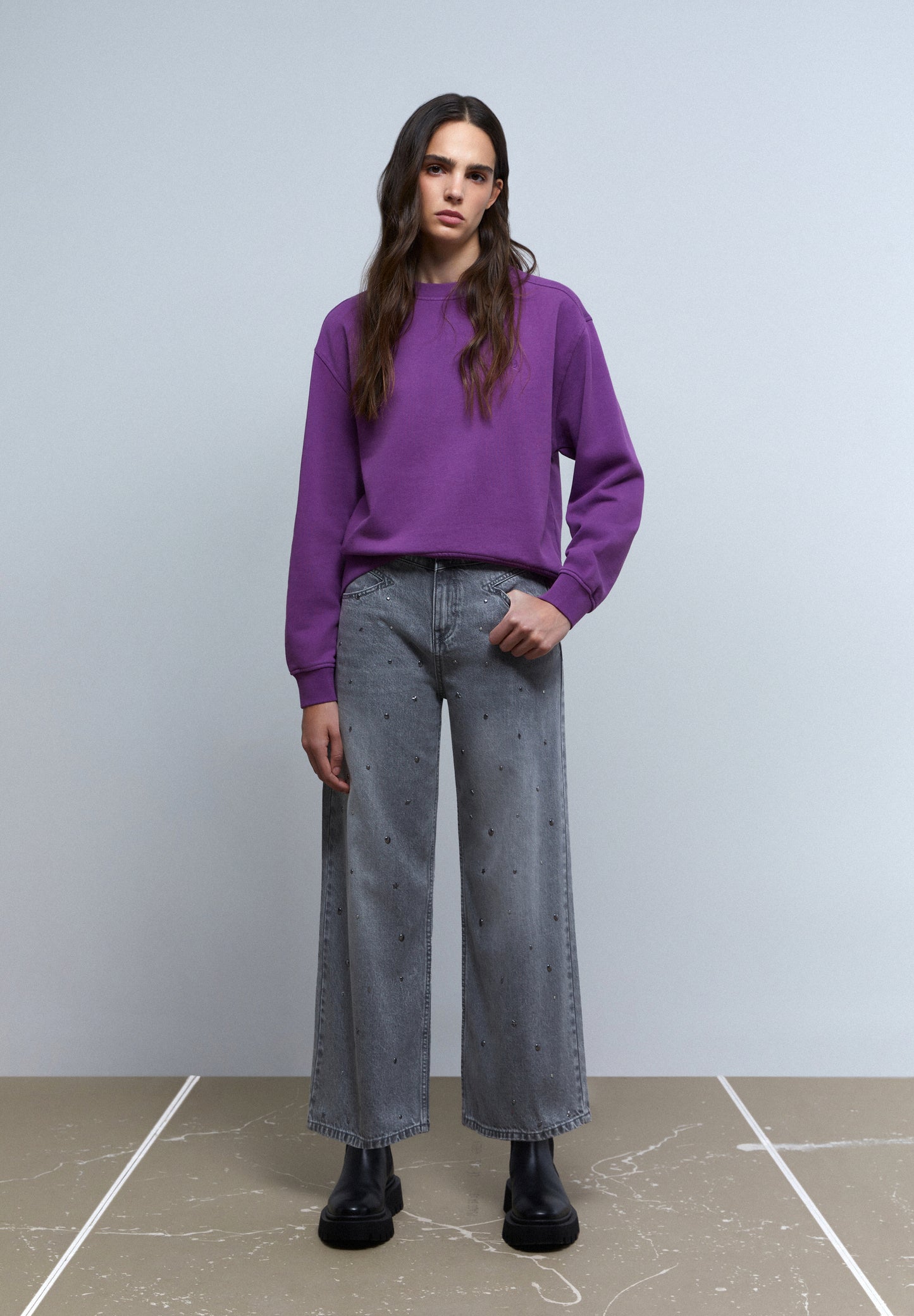 SUDADERA BÁSICA CALAVERA