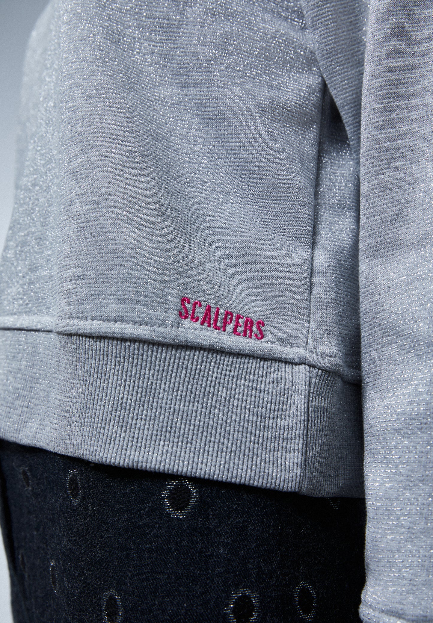 SUDADERA FRUNCE LUREX