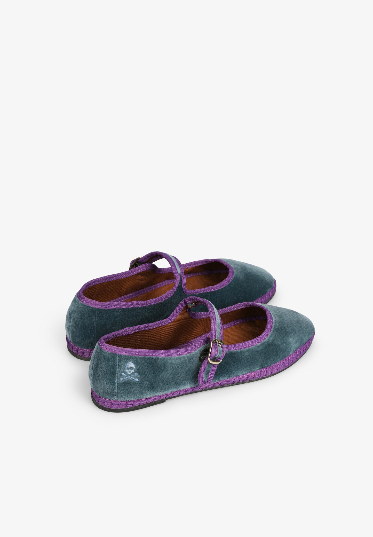 BAILARINAS TERCIOPELO HEBILLA