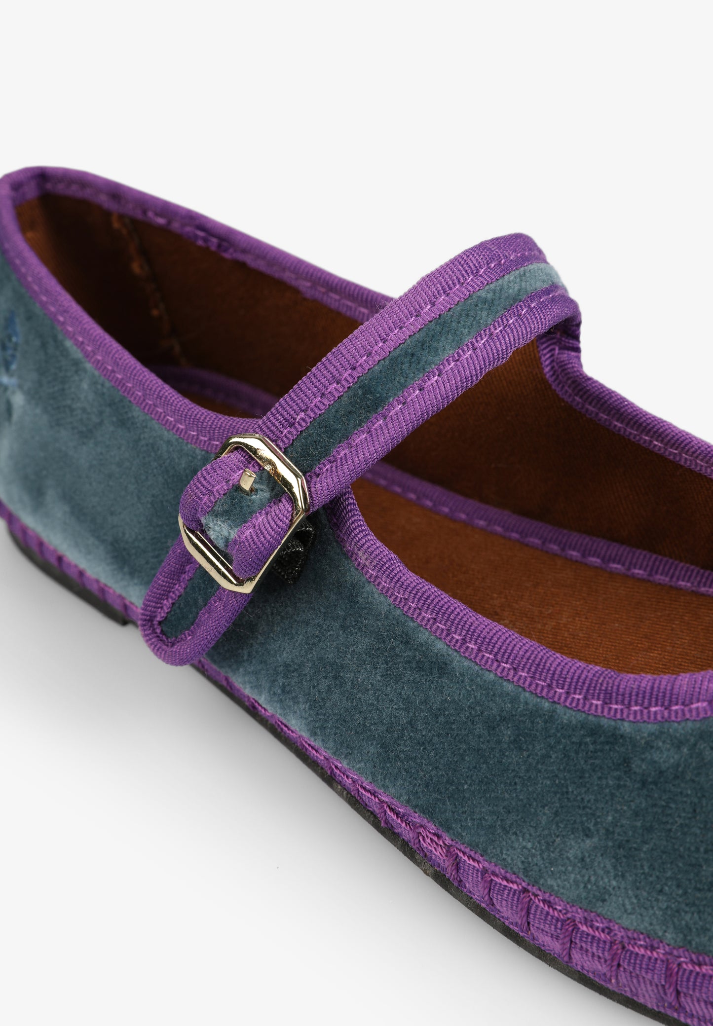 BAILARINAS TERCIOPELO HEBILLA