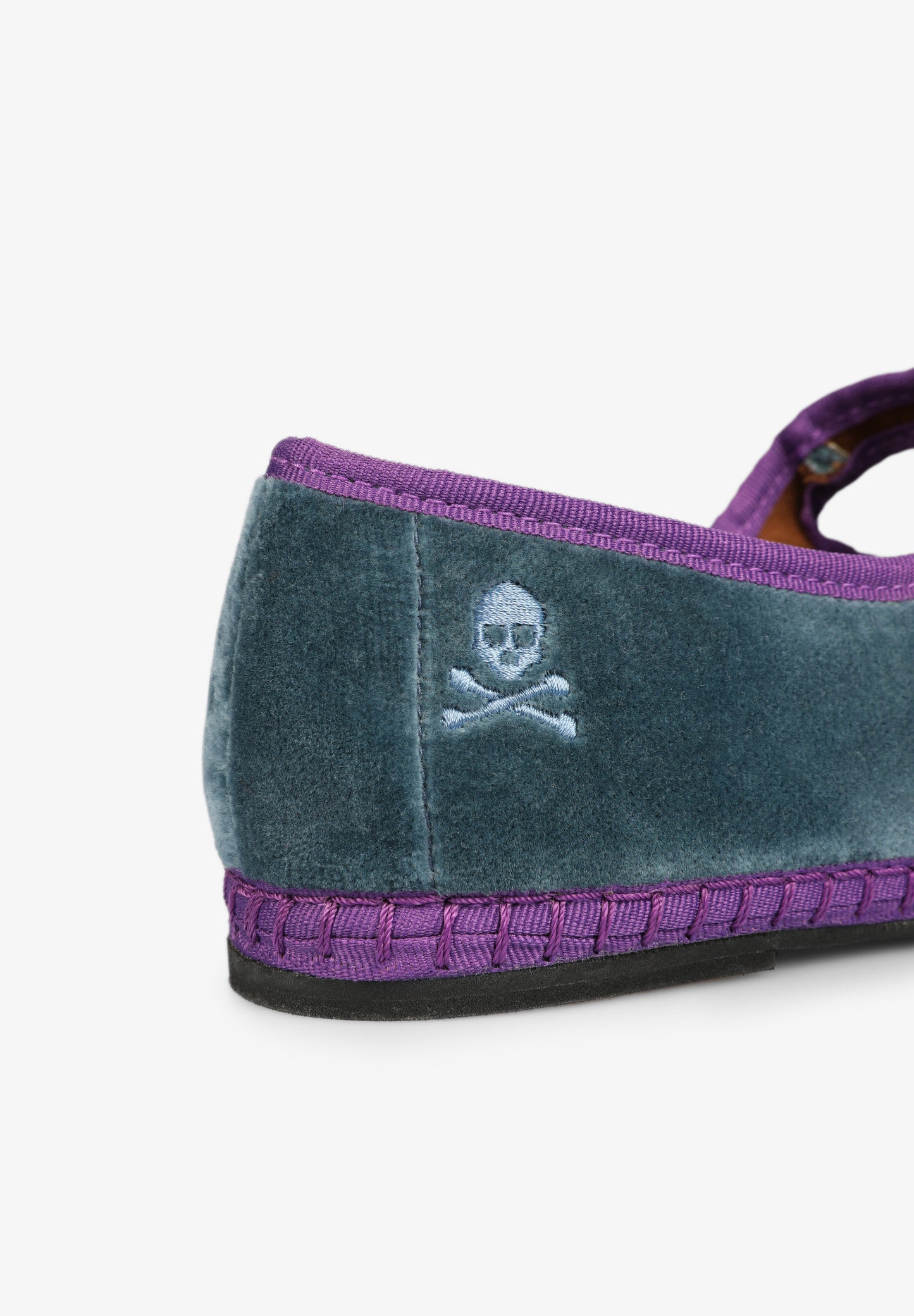 BAILARINAS TERCIOPELO HEBILLA