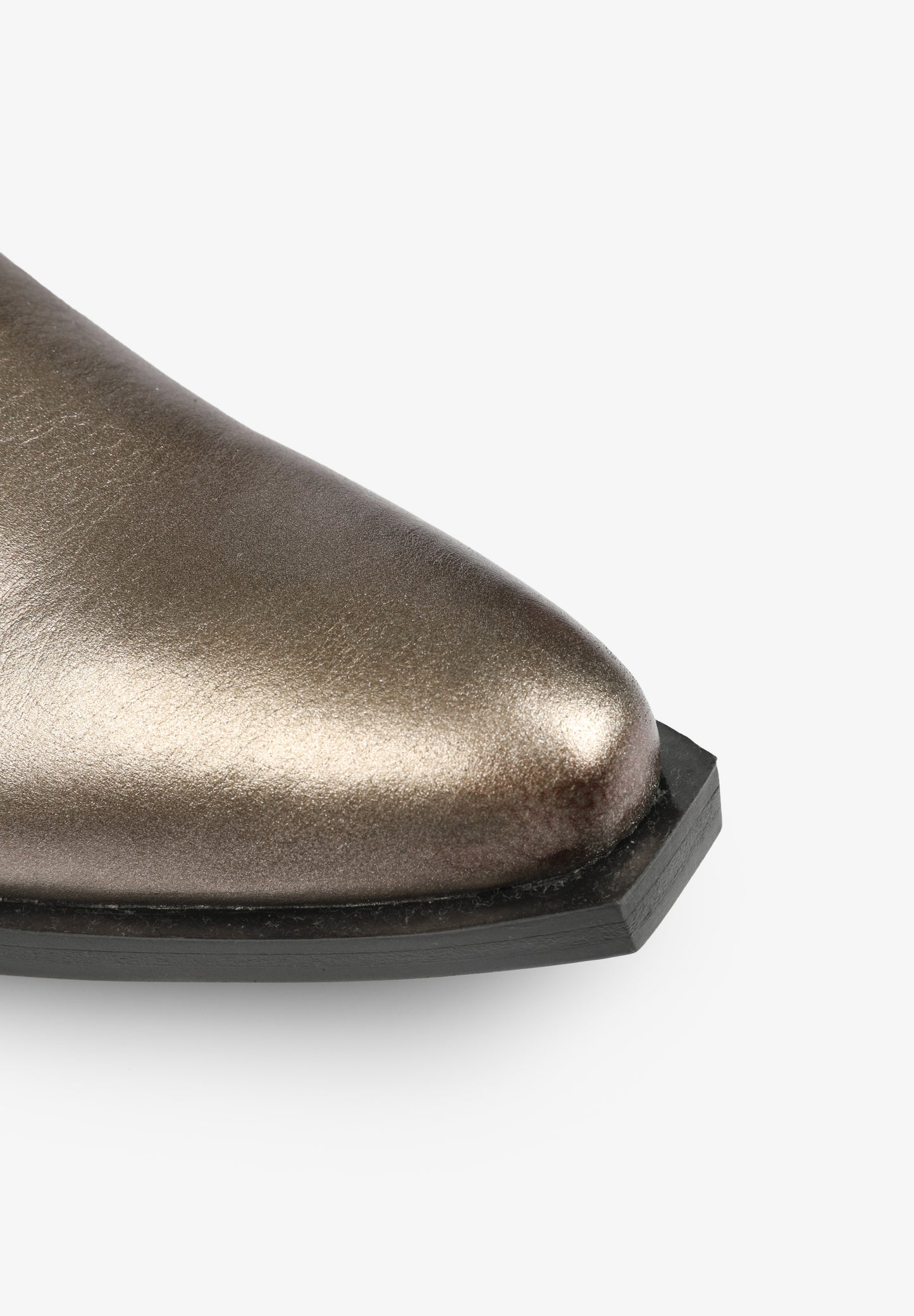 BOTÍN COWBOY METALIZADO