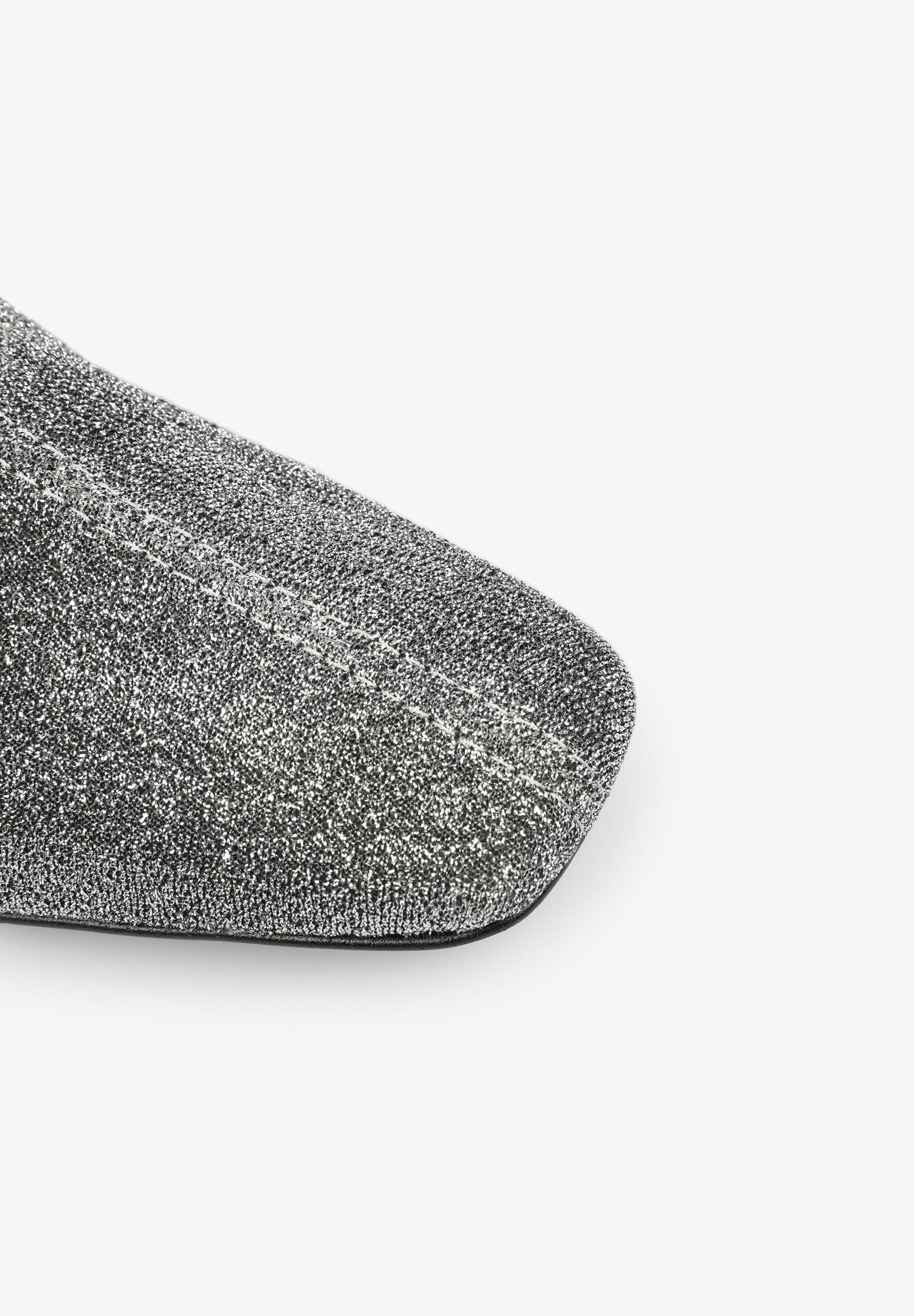 BOTÍN TACÓN TEJIDO LUREX