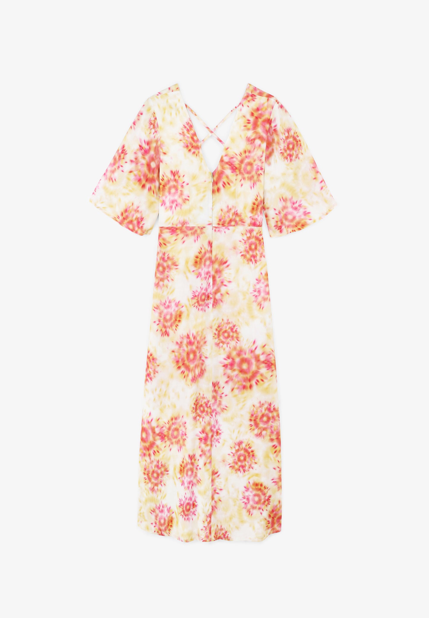 VESTIDO SATINADO DETALLE ESPALDA