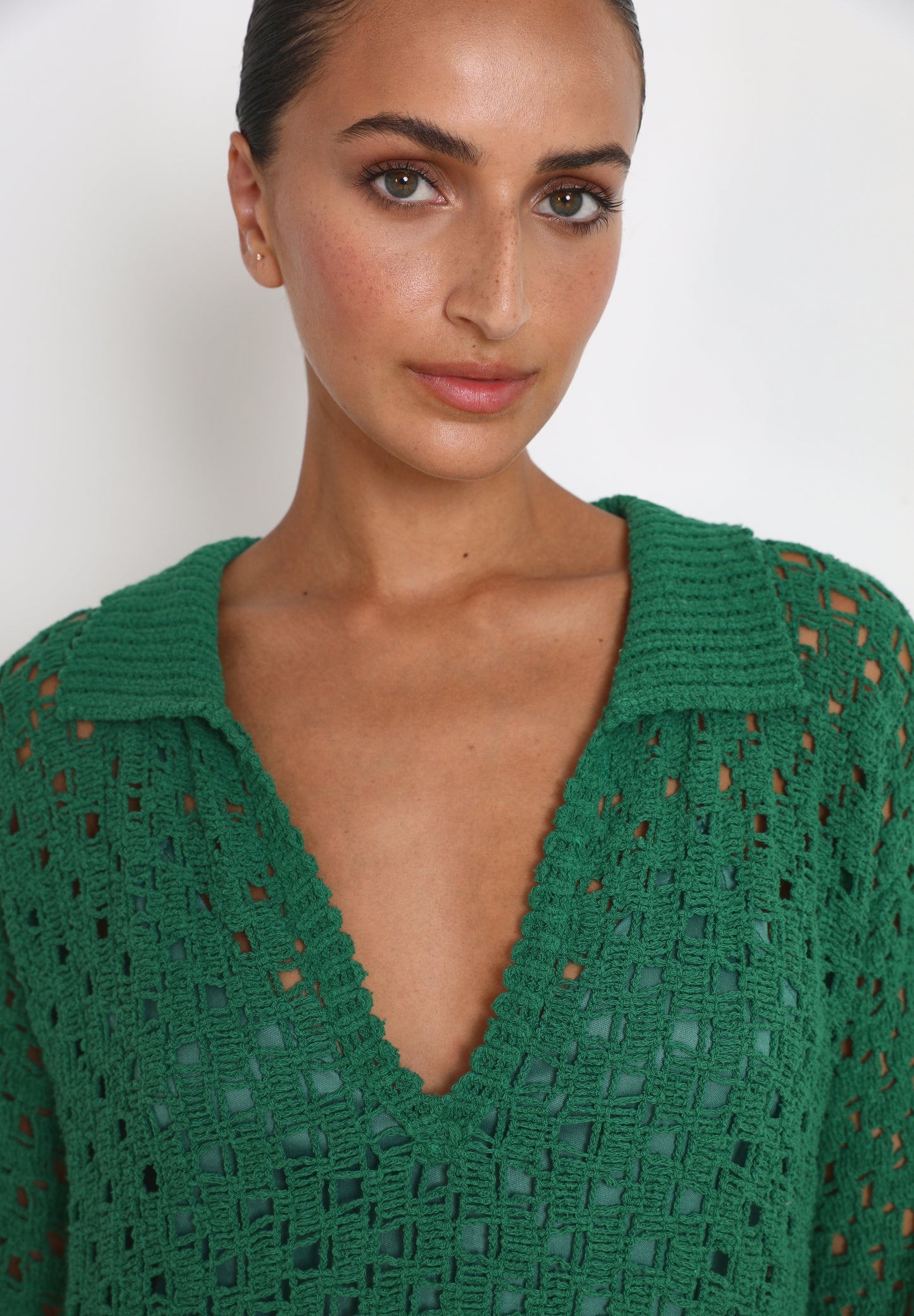 VESTIDO LARGO CROCHET