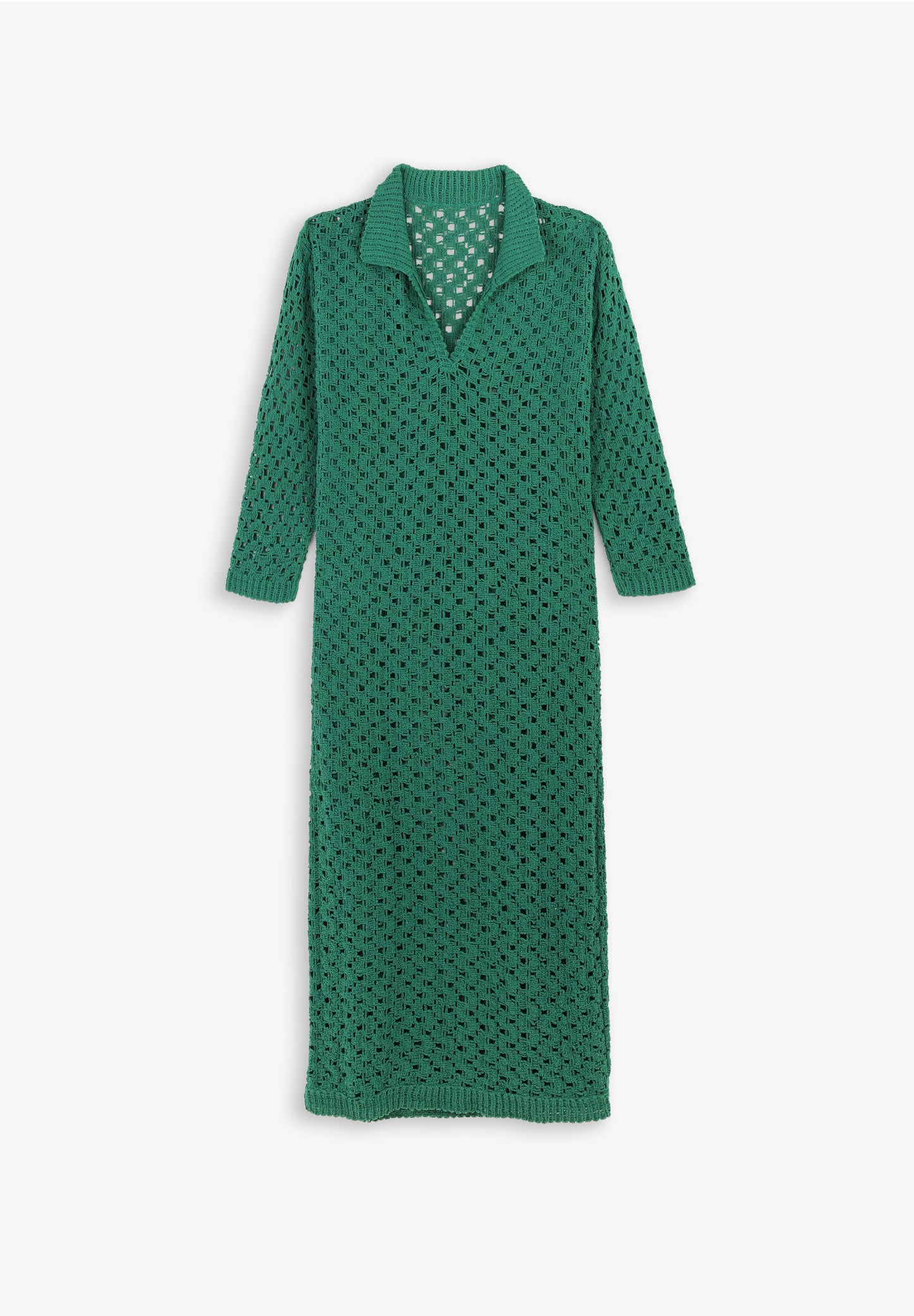 VESTIDO LARGO CROCHET