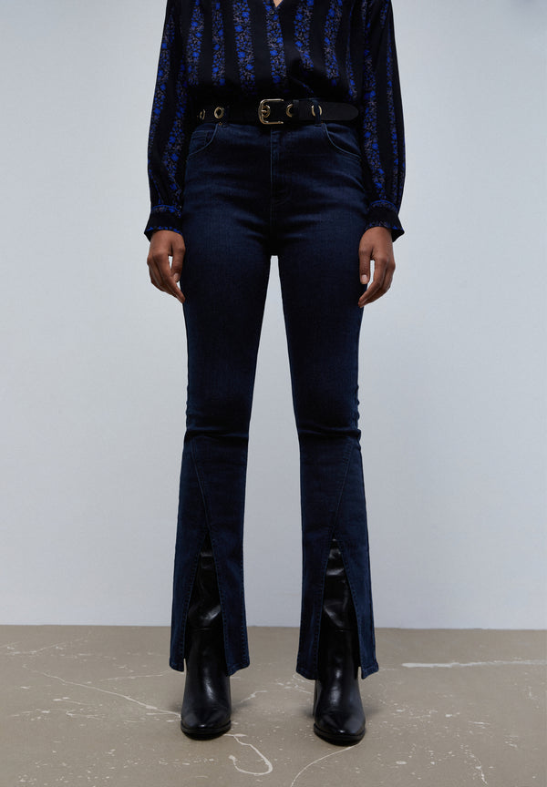 JEANS BOOTCUT ABERTURAS