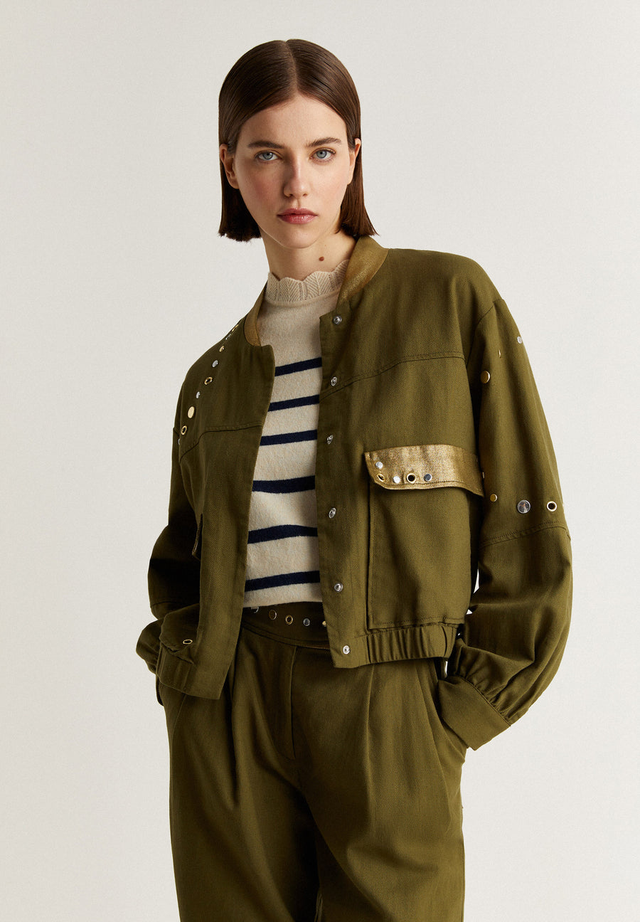 Las mejores ofertas en Chaqueta militar Old Navy Verde abrigos, chaquetas y  chalecos para Mujeres
