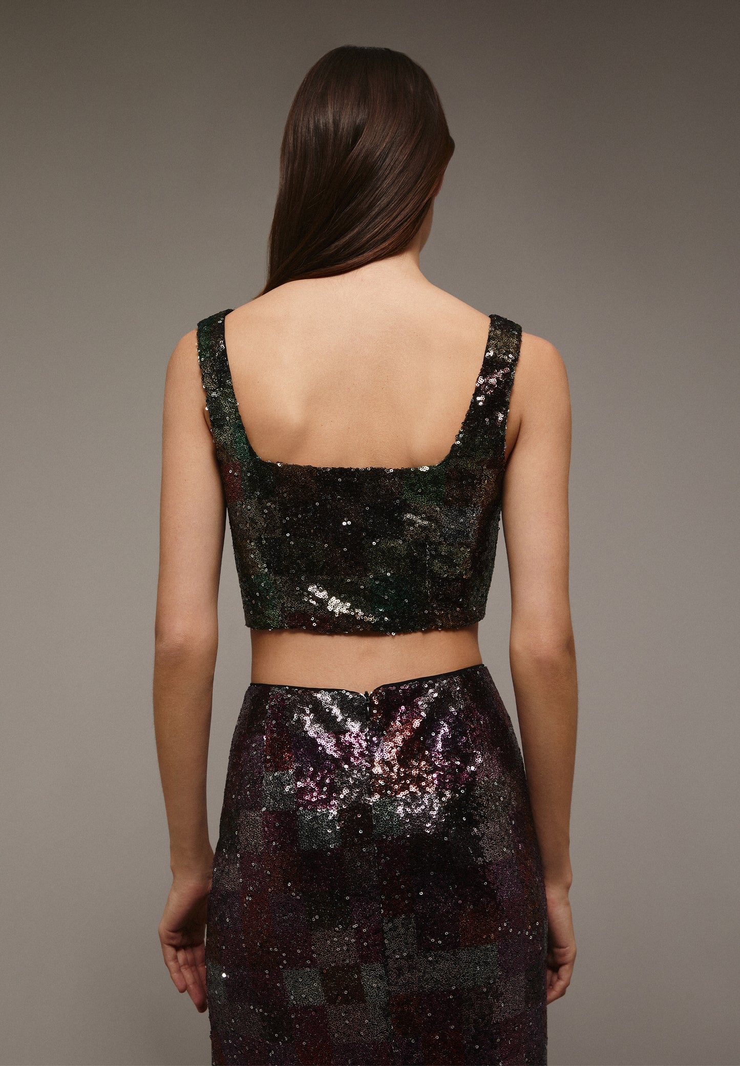 TOP MINI CROPPED LENTEJUELAS