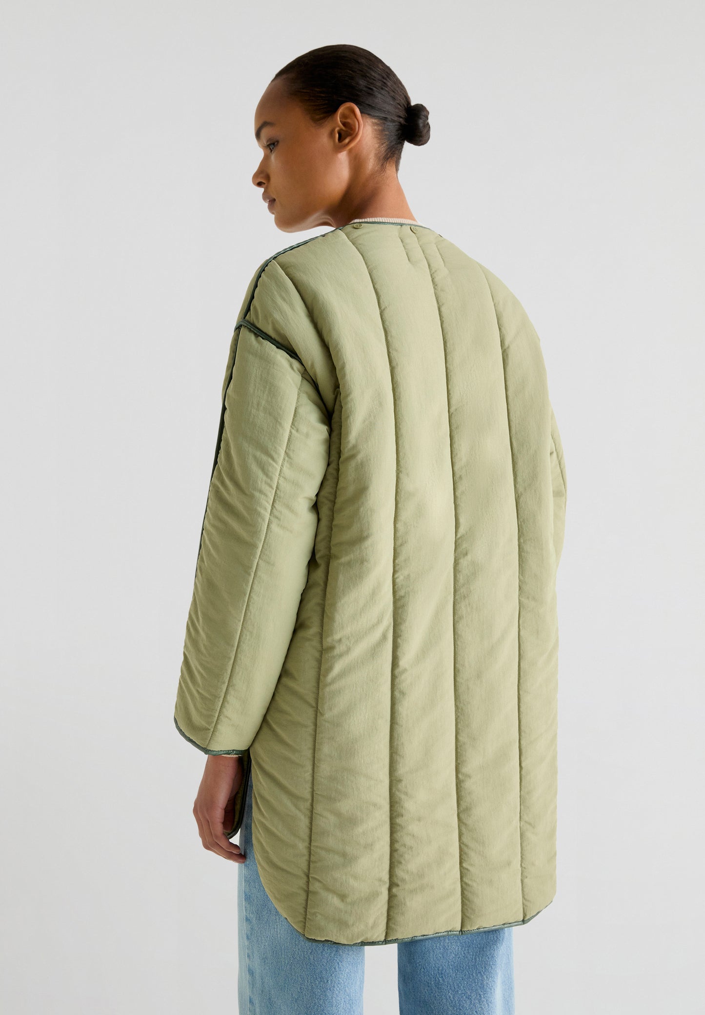 ABRICO ACOLCHADO CUELLO PELO