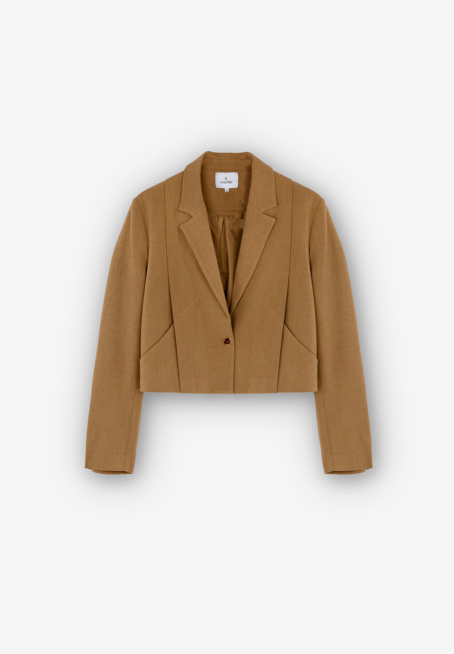 BLAZER CROPPED PLIEGUES