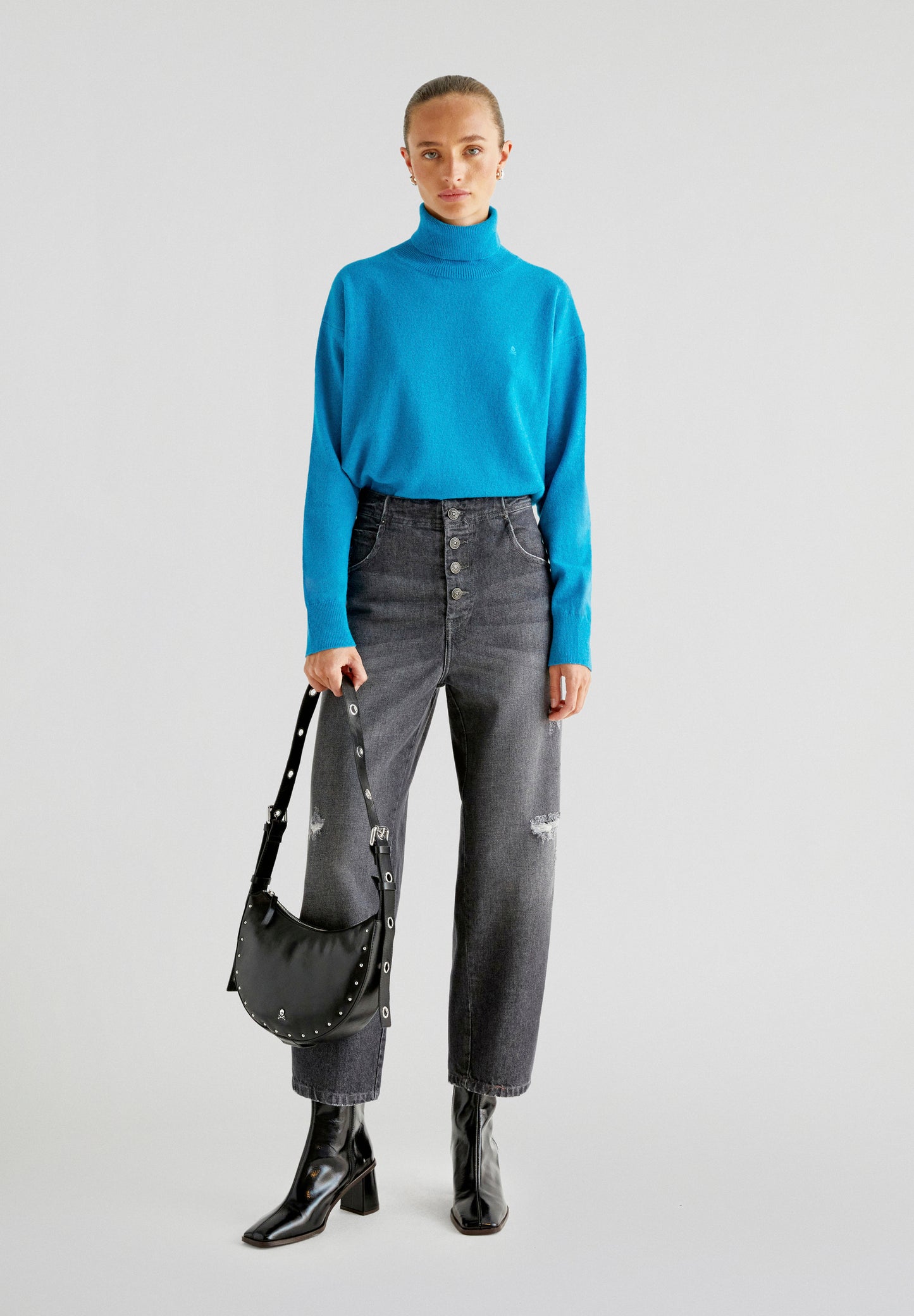 JERSEY CUELLO ALTO CALAVERA