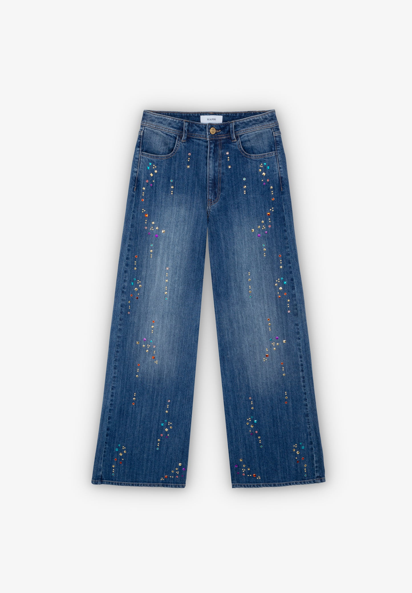 JEANS FULL LENGTH TACHAS