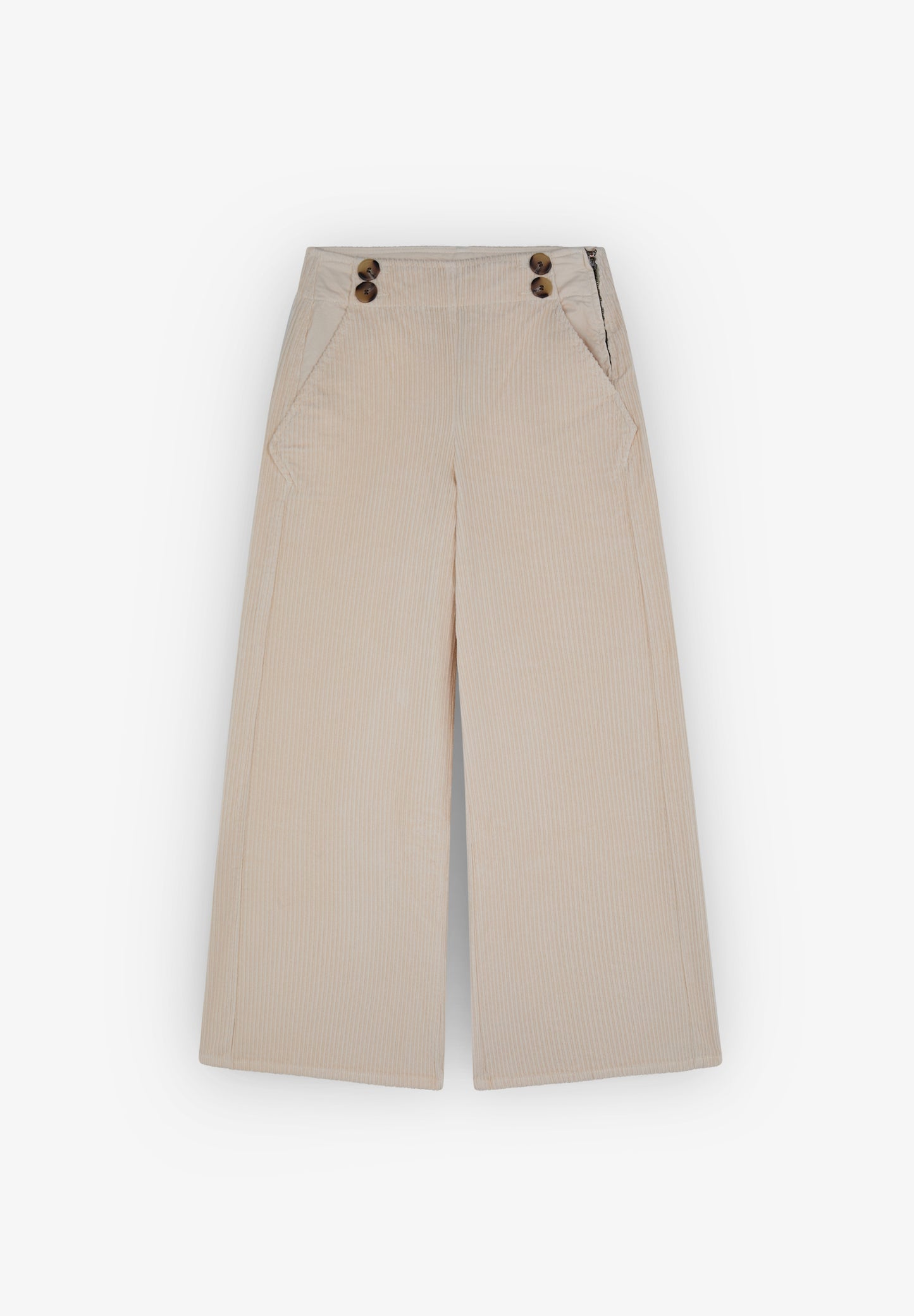 CORDUROY BUTTONS CULOTTE