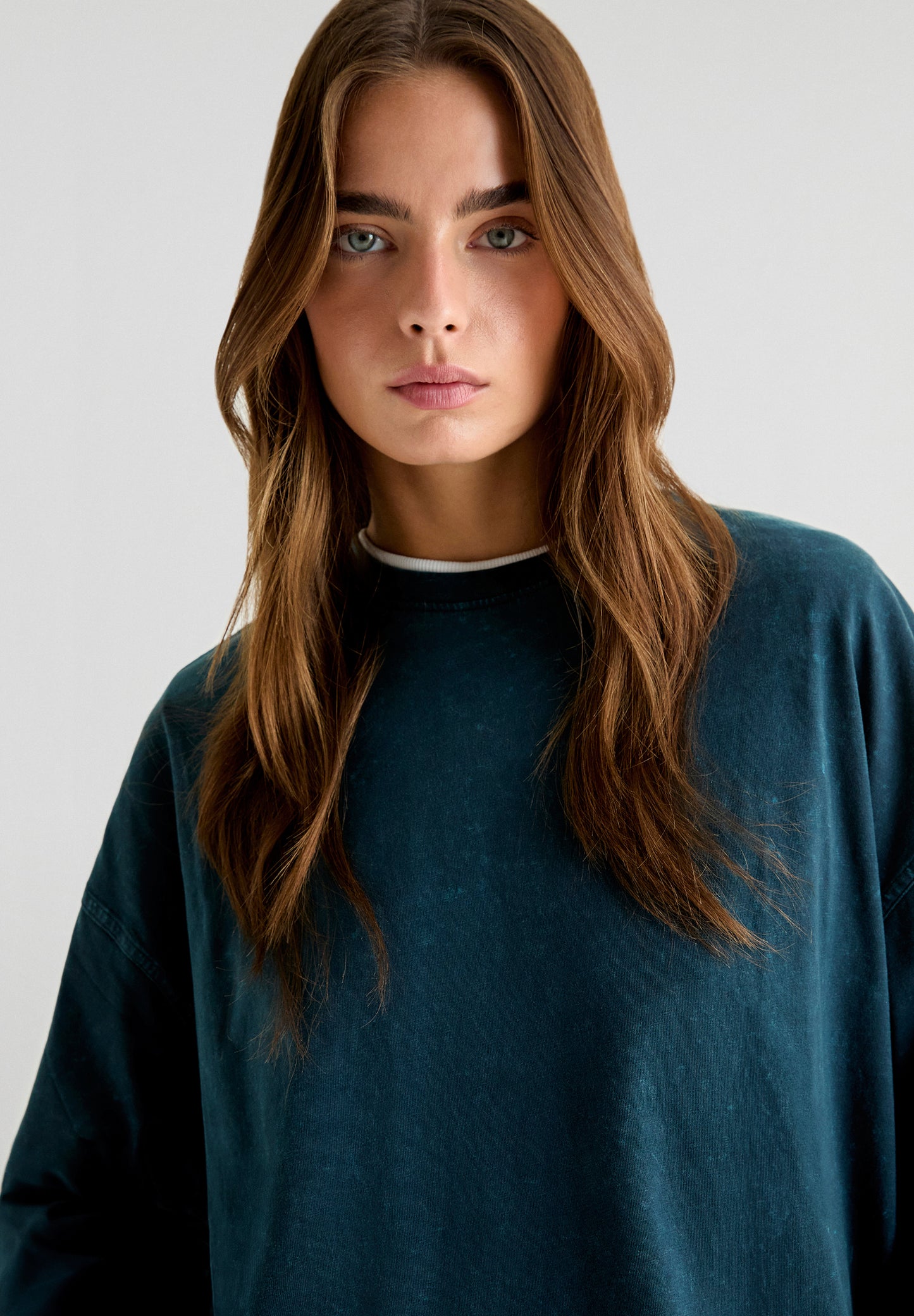 CAMISETA MANGA LARGA CALAVERA TRASERA