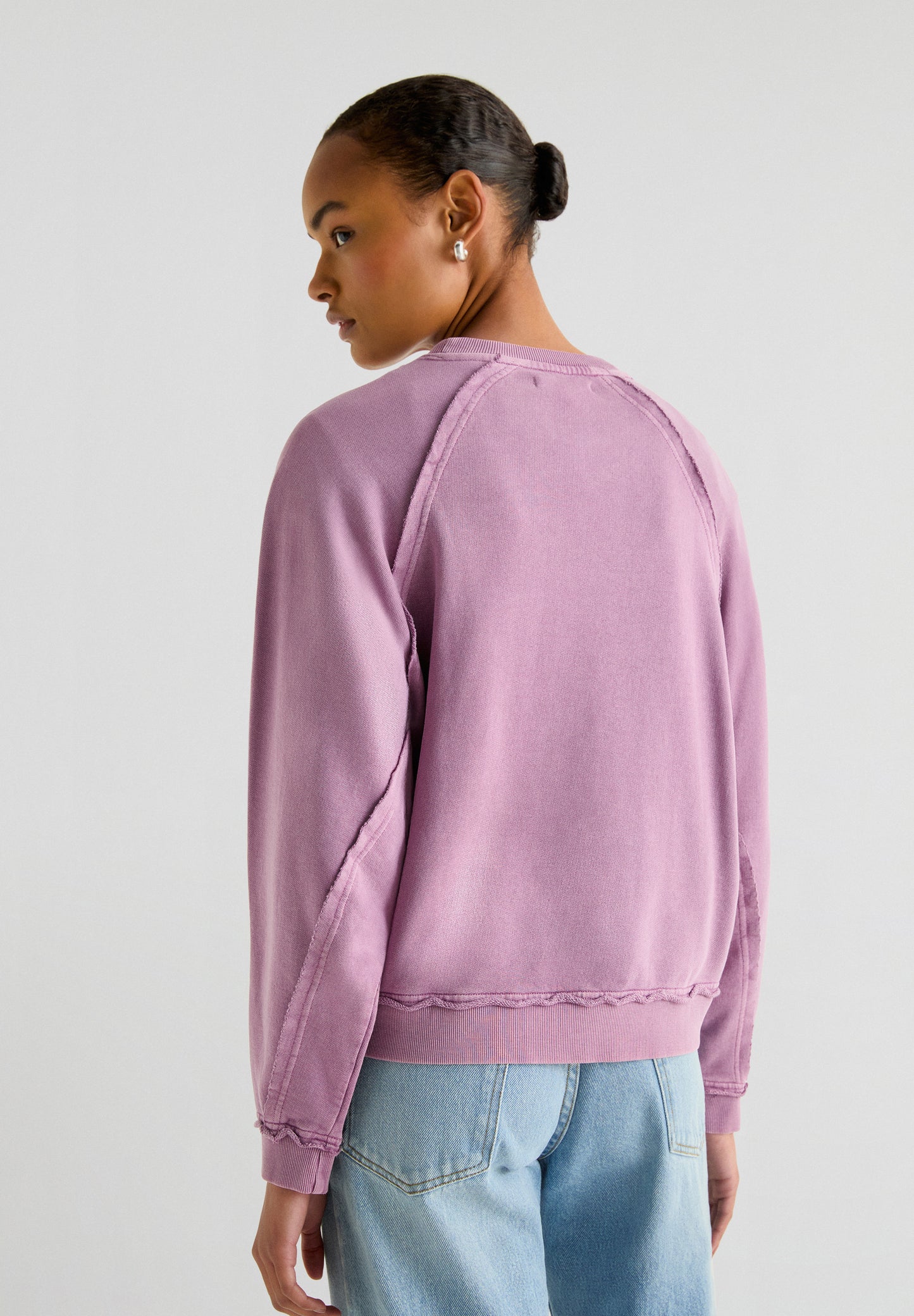 SUDADERA LAVADA LOGO CALAVERA